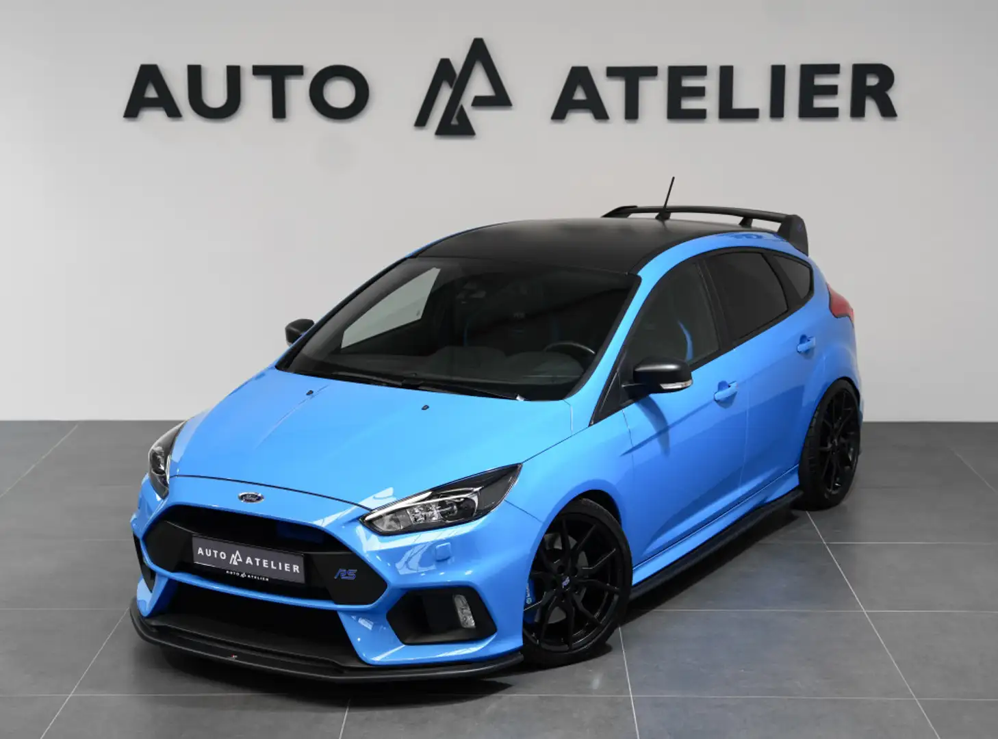 Ford Focus RS Blue&Black*1HD*R.KAM*BULL X*KW V3* Bleu - 1