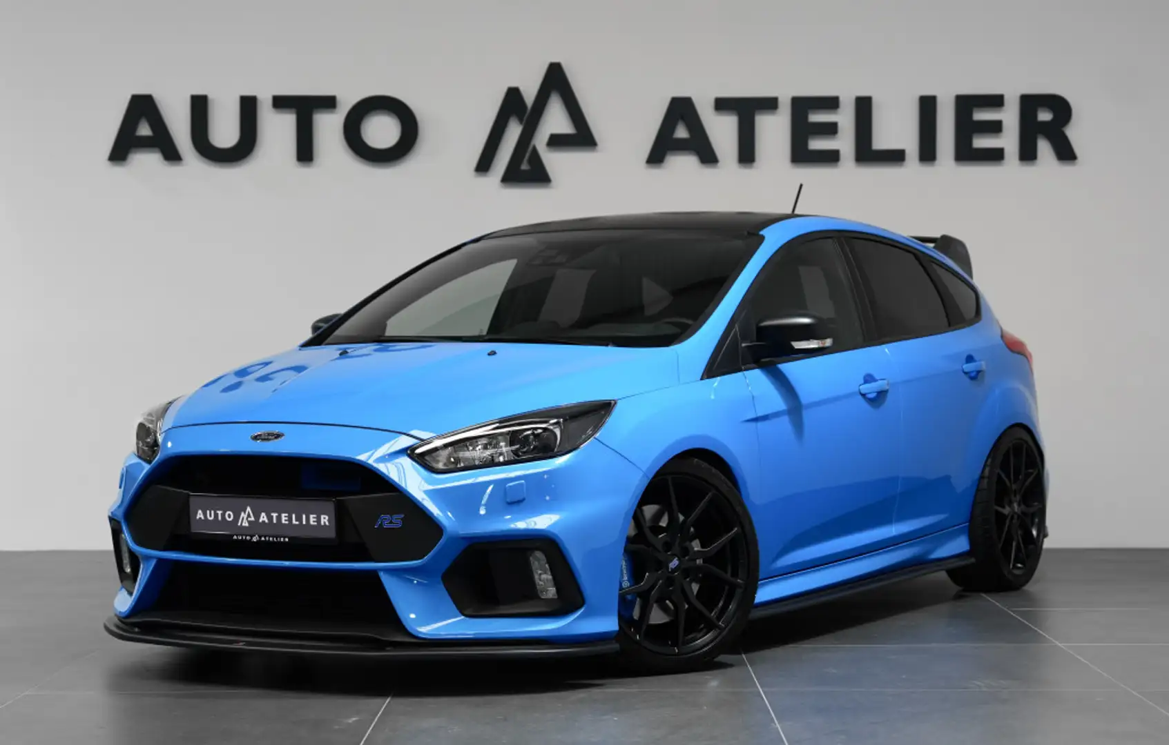 Ford Focus RS Blue&Black*1HD*R.KAM*BULL X*KW V3* Bleu - 2
