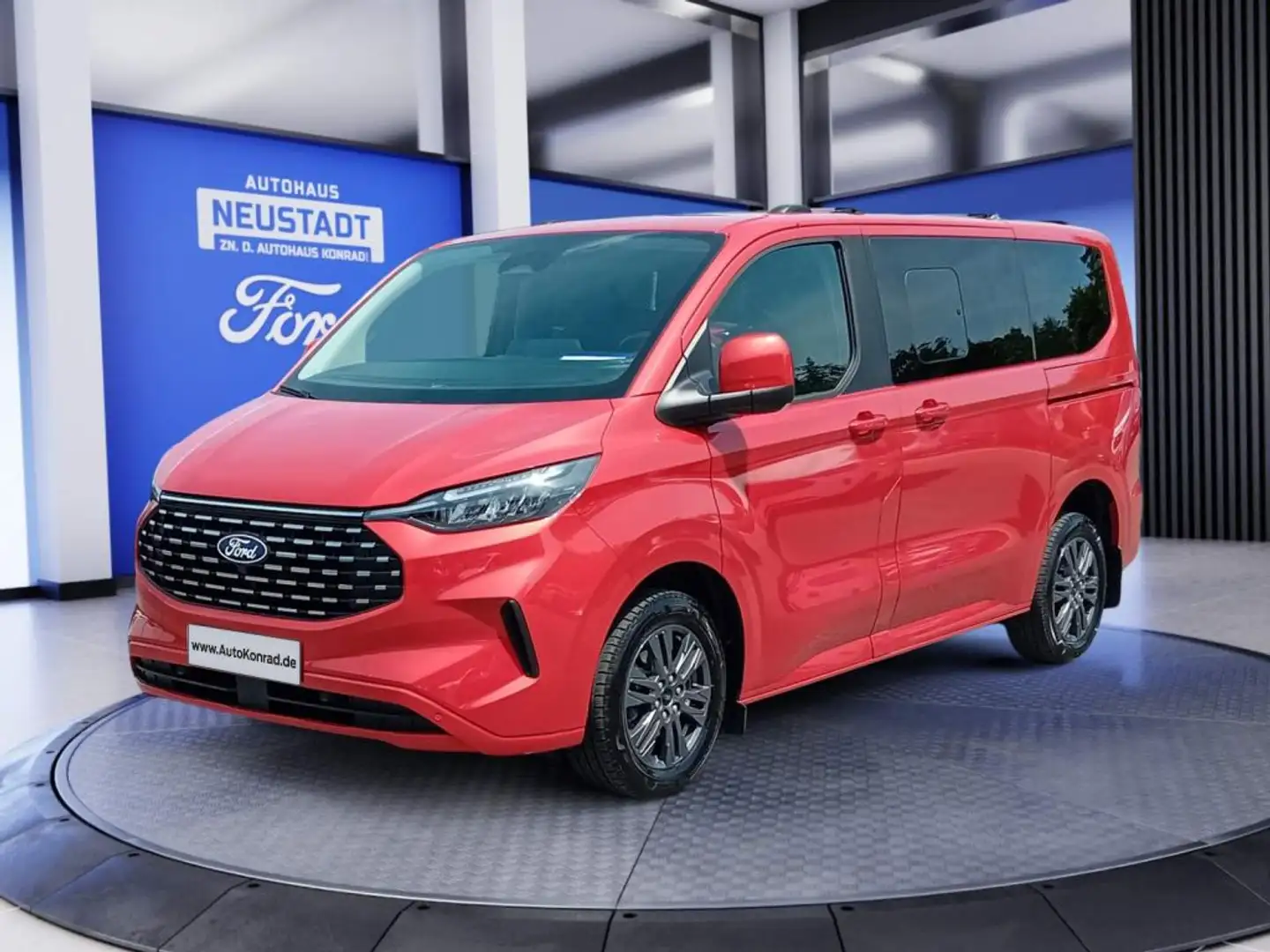 Ford Tourneo Custom 320 L1H1 VA Autm. Titanium Rouge - 1