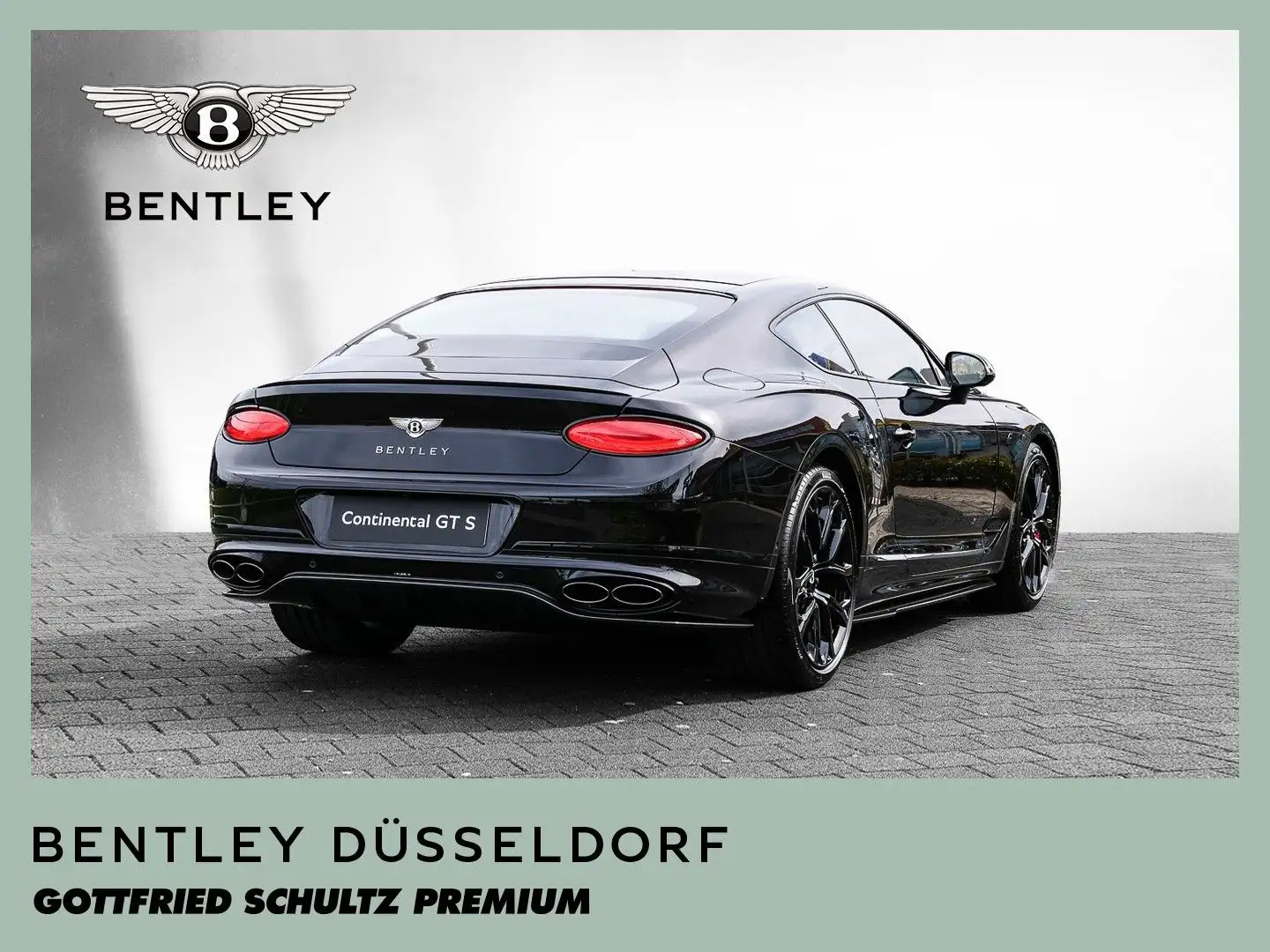 Bentley Continental GT S V8 // BENTLEY DÜSSELDORF Noir - 2