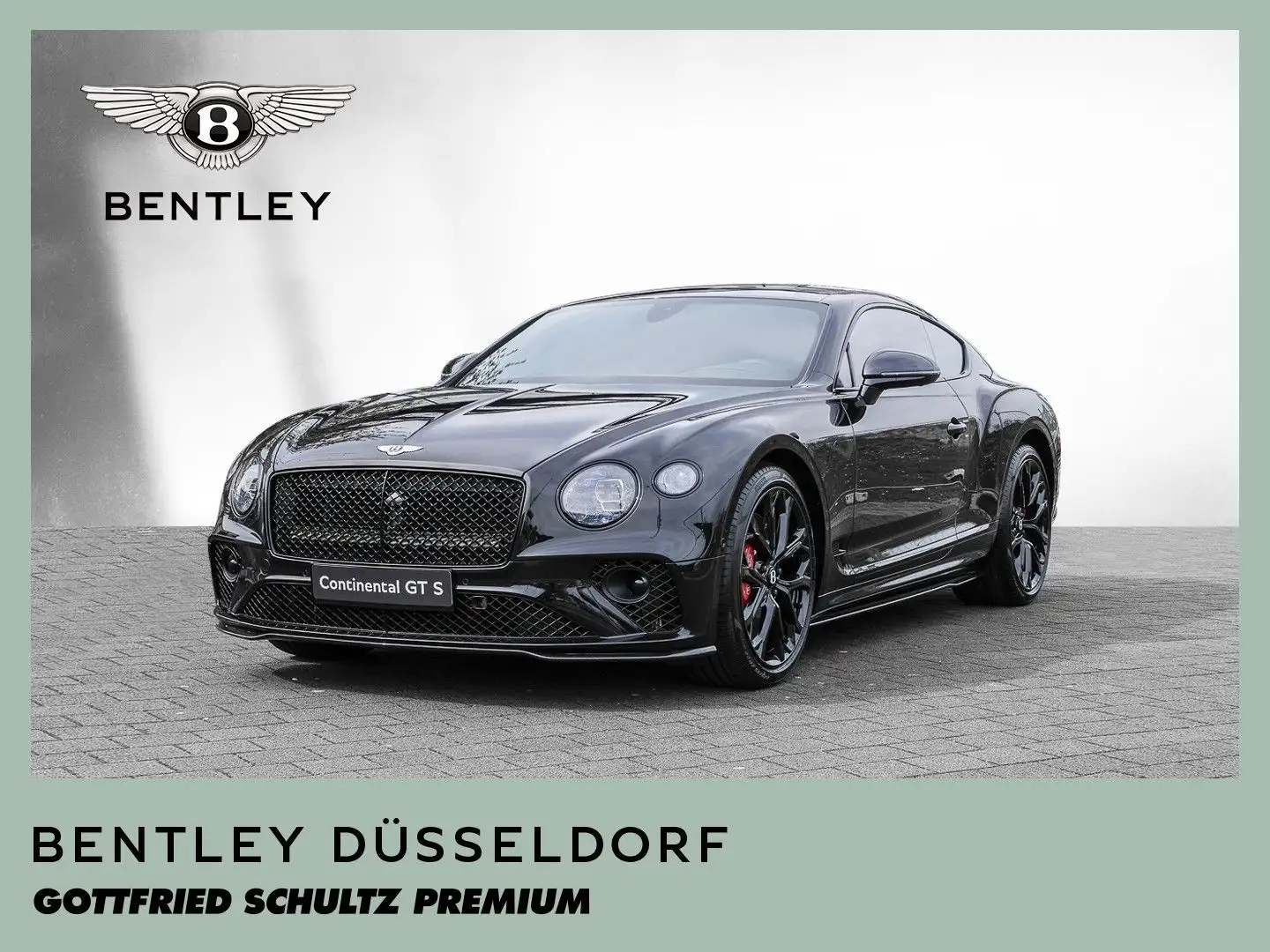 Bentley Continental GT S V8 // BENTLEY DÜSSELDORF Noir - 1
