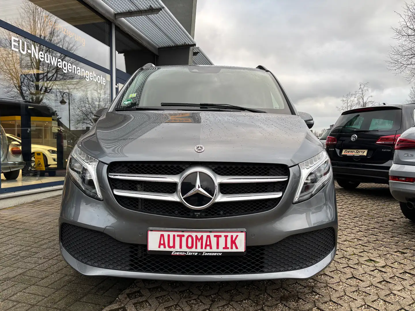 Mercedes-Benz V 300 V 300 d AVANTGARDE 4MATIC extralang (AHK; Leder) Grau - 2