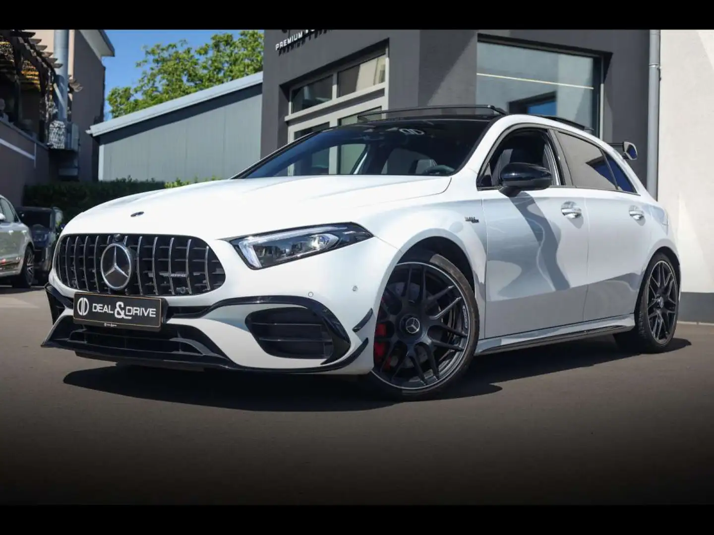 Mercedes-Benz A 45 AMG S AMG 4M AERONIGHT360BURMPERF SITZEABGAS Blanc - 1