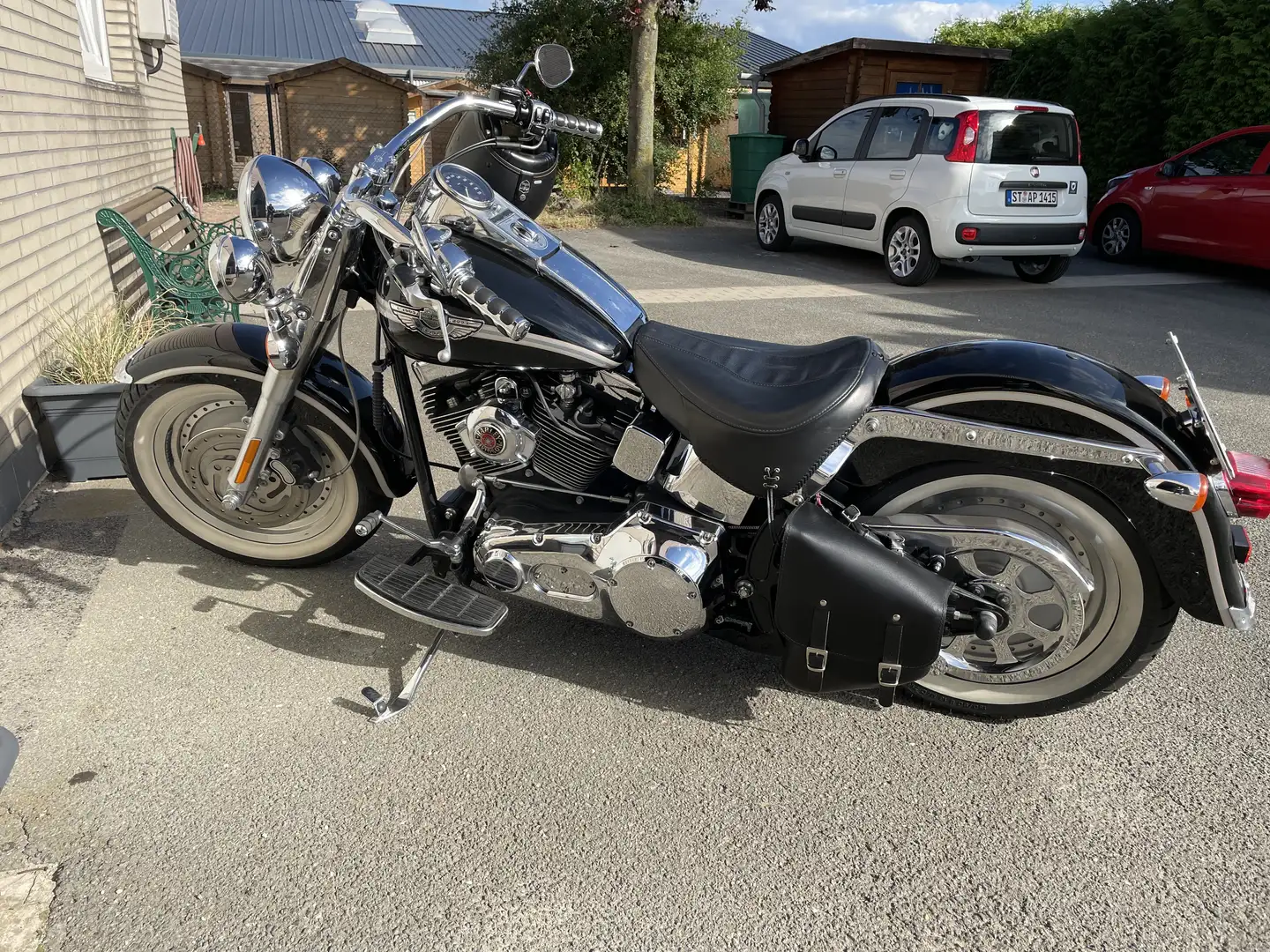 Harley-Davidson Fat Boy Anniversary Deutsches Modell TÜV NEU - 1