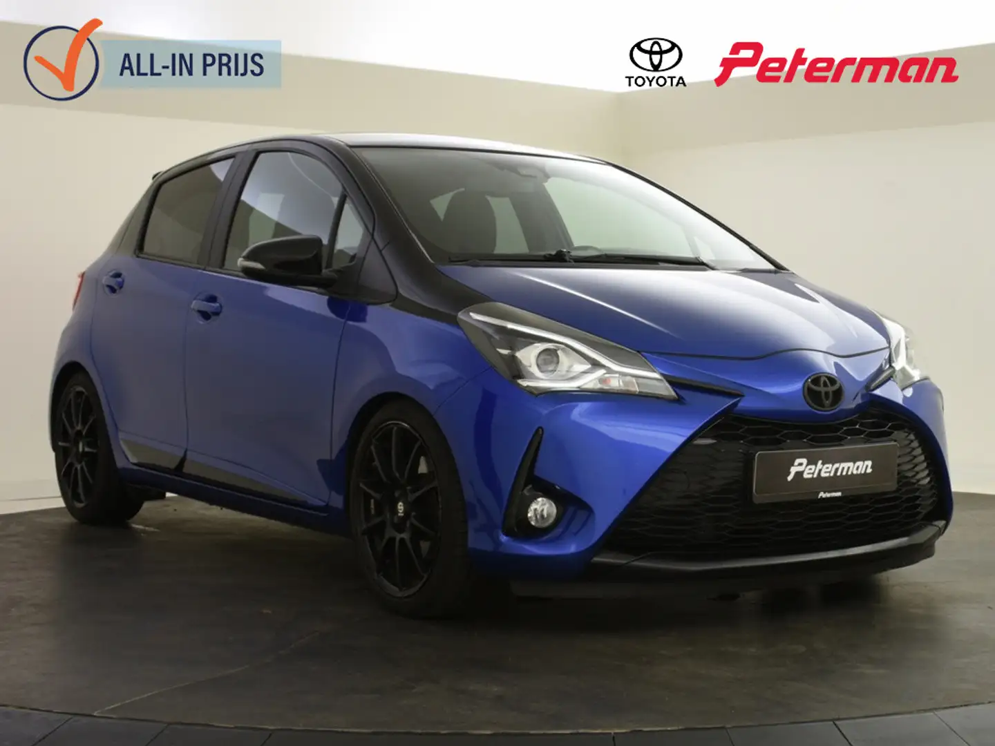 Toyota Yaris 1.5 VVT-i Bi-Tone | Navigatie | Stoelverwarming Blauw - 1
