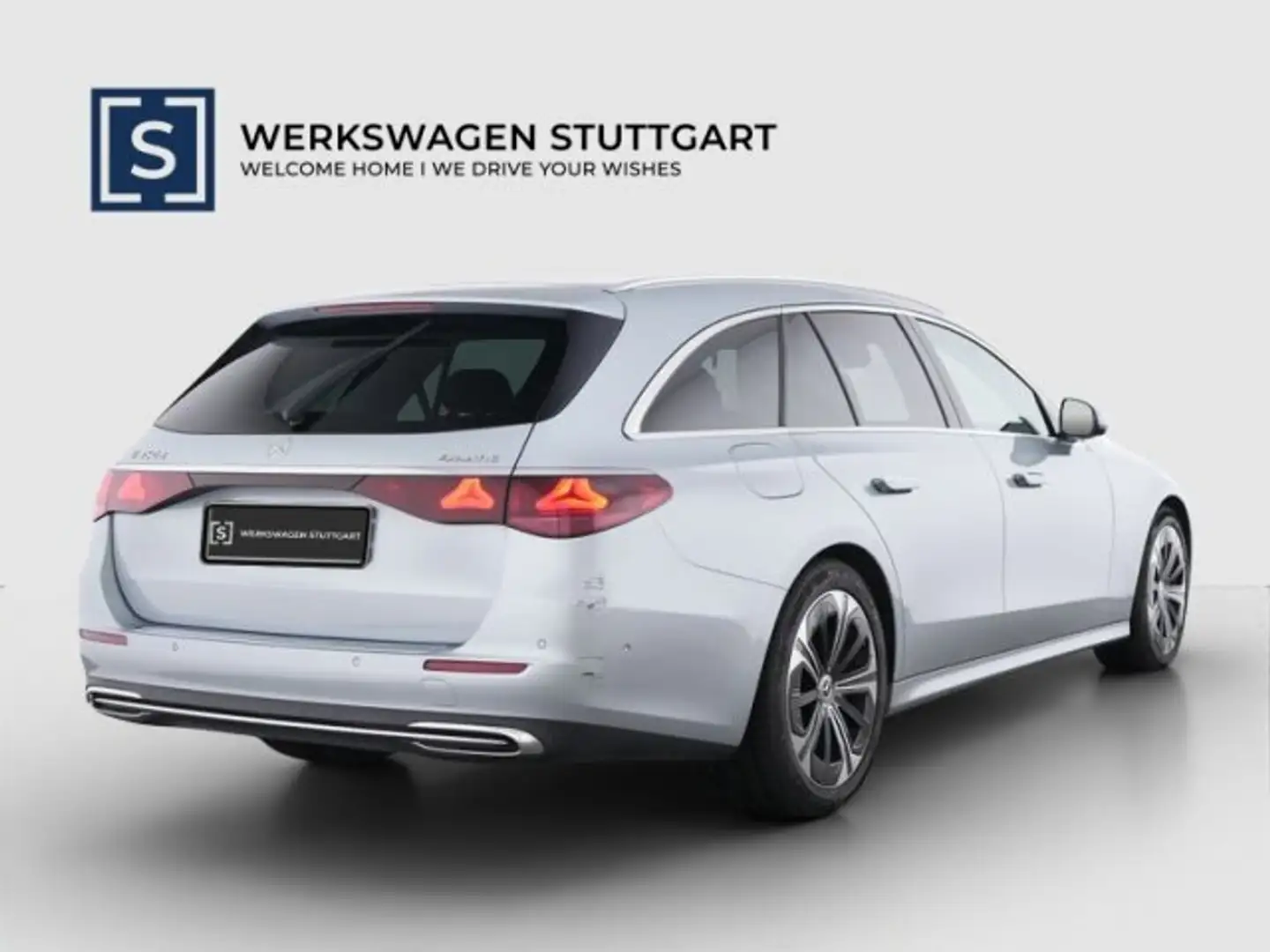 Mercedes-Benz E 450 E 450 d 4M T-M Avantgarde AHK Sitzklima 360° Silber - 2