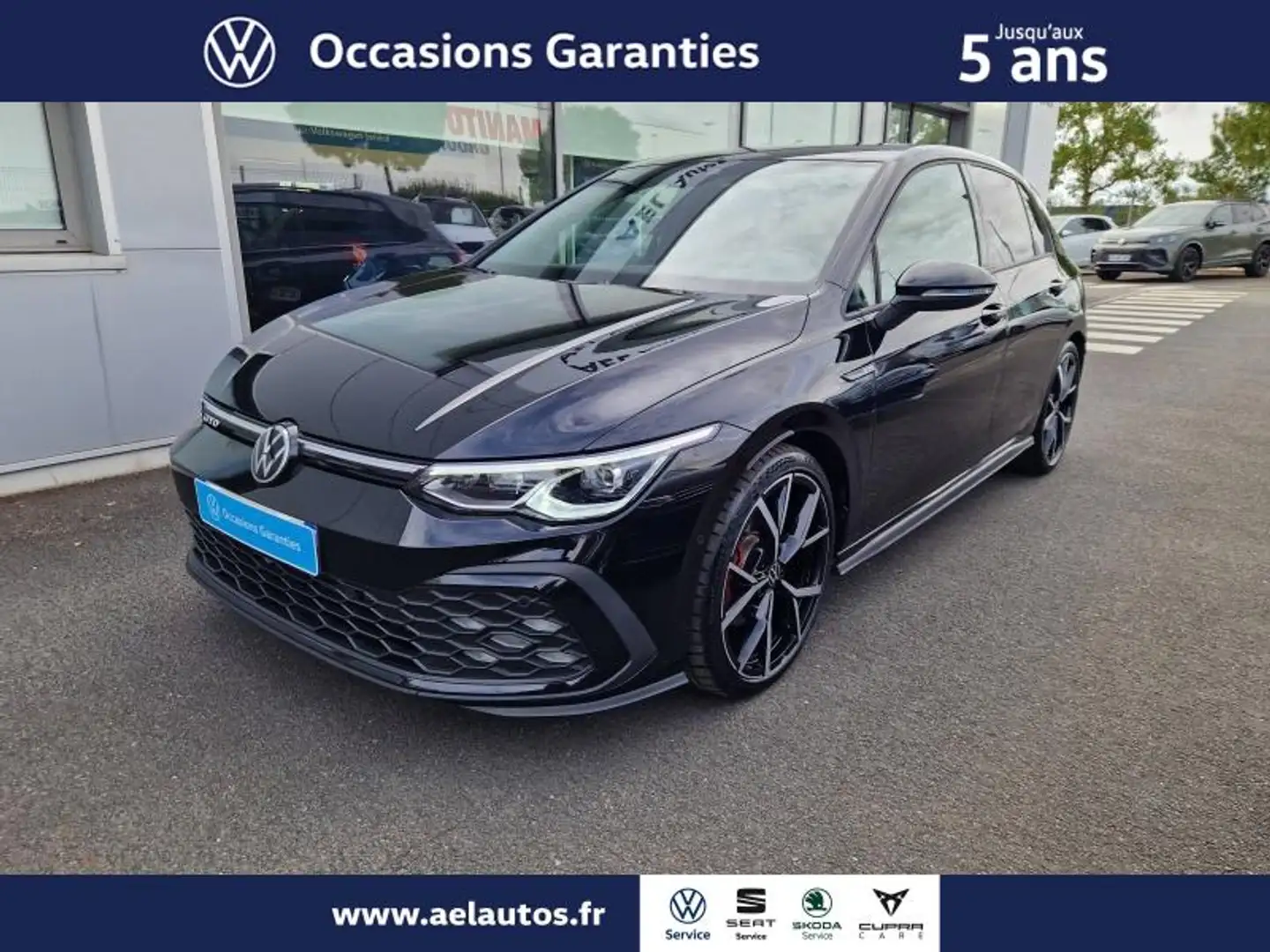 Volkswagen Golf 2.0 TDI SCR 200ch GTD DSG7 Noir - 1