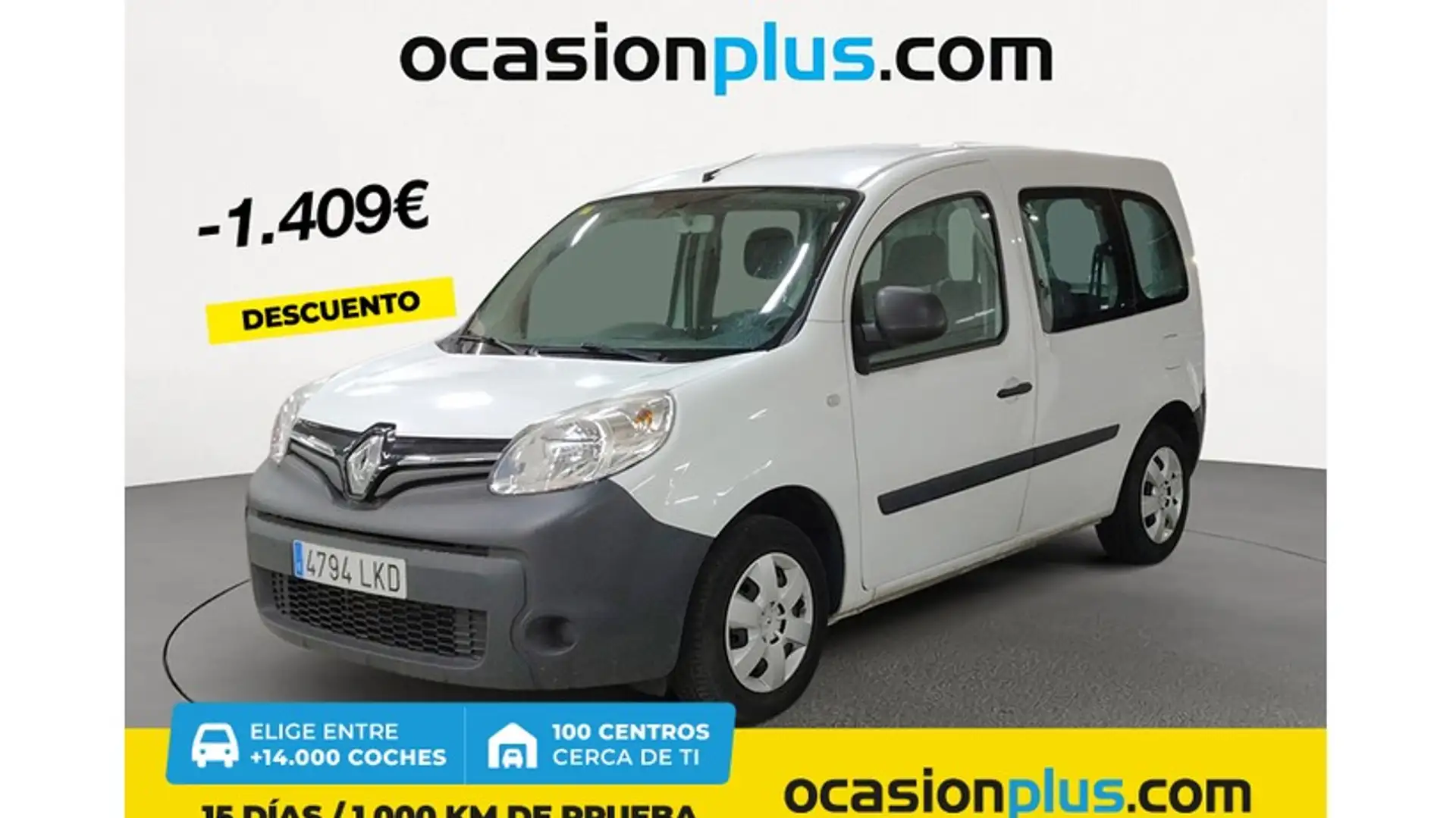Renault Kangoo Fg. 1.5Blue dCi Profesional 59kW Blanc - 1