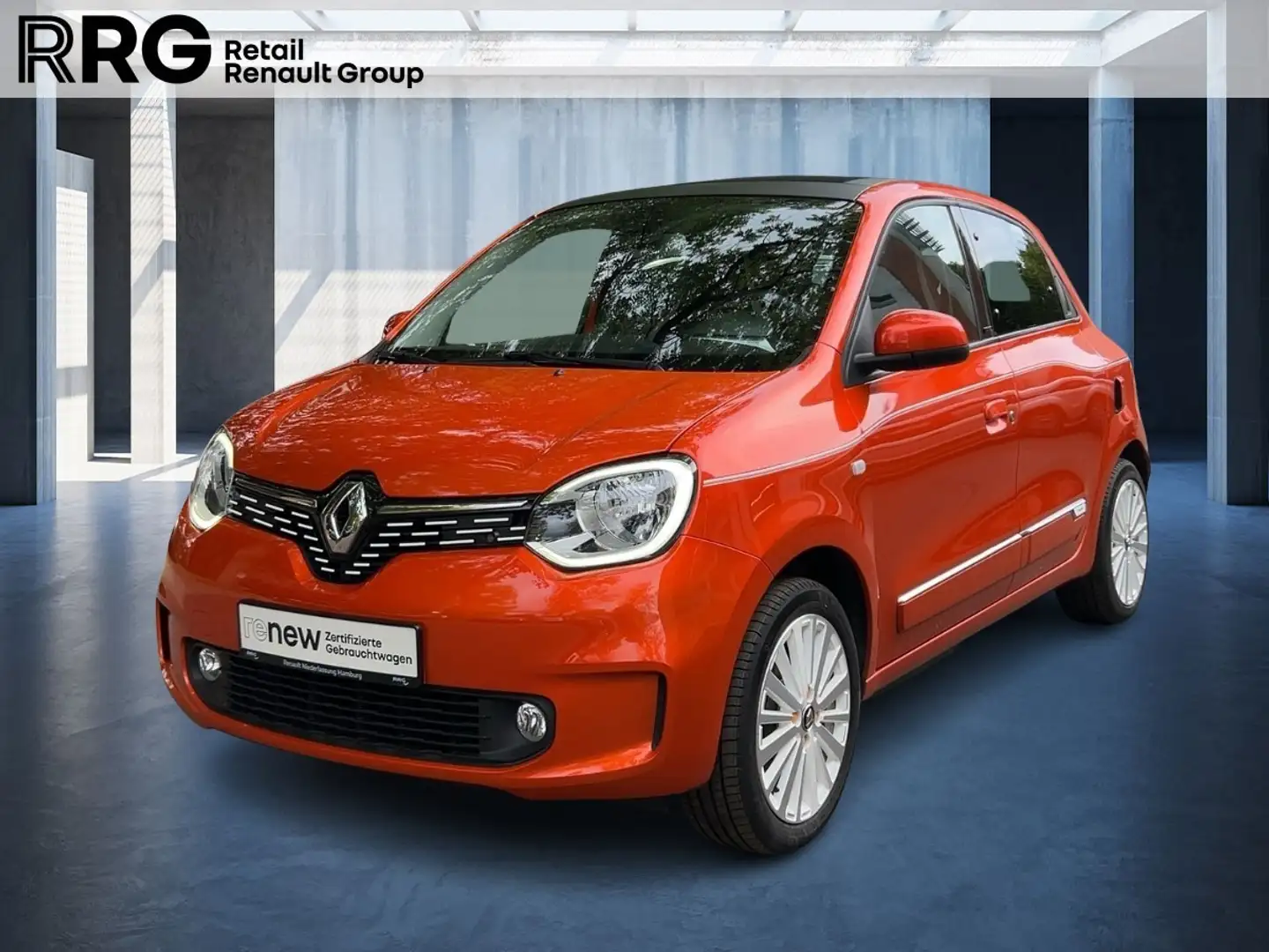 Renault Twingo Electric Vibes Faltdach Kamera Sitzhzg Orange - 1