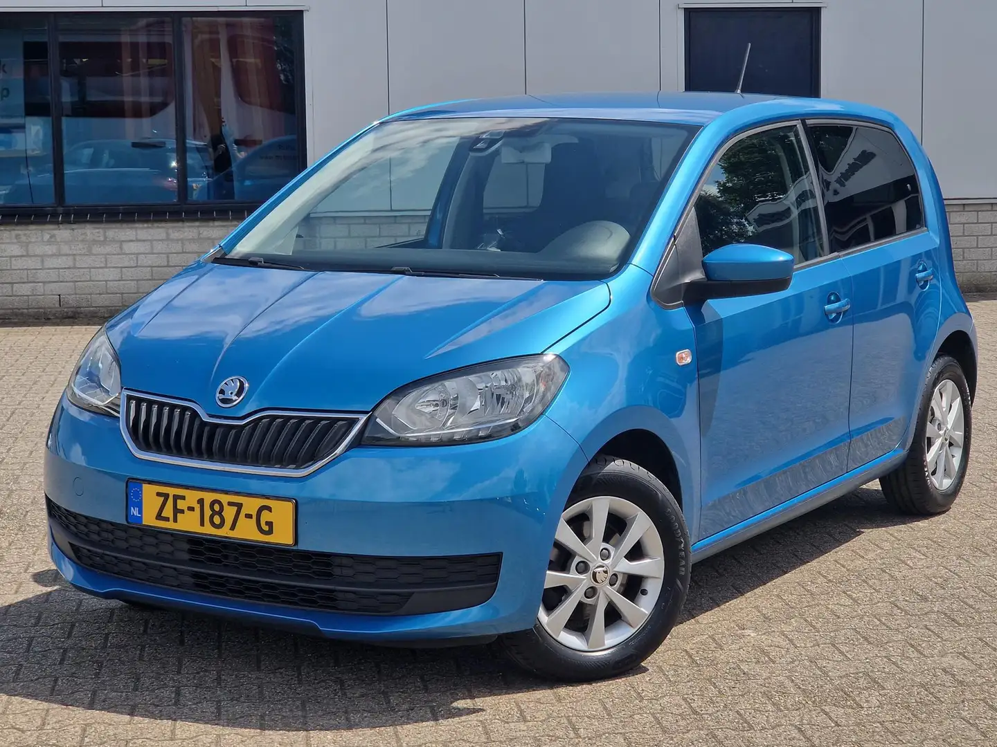 Skoda Citigo 1.0 Ambition AUTOMAAT CRUISE AIRCO Синій - 2
