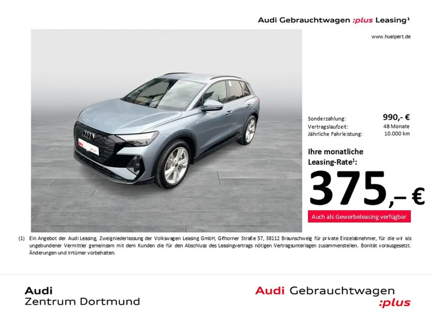 Audi Q4 e-tron 45 S LINE BLACKPAK AHK LM20 E-KLAPPE Blau - 1