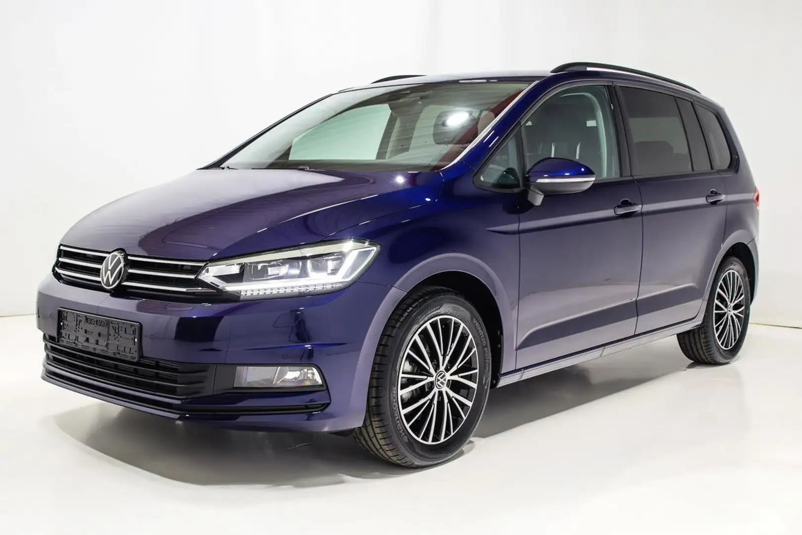Volkswagen Touran 1.5 TSI DSG 7 PLACES LED GPS CAMERA ACC JA17 Blauw - 2