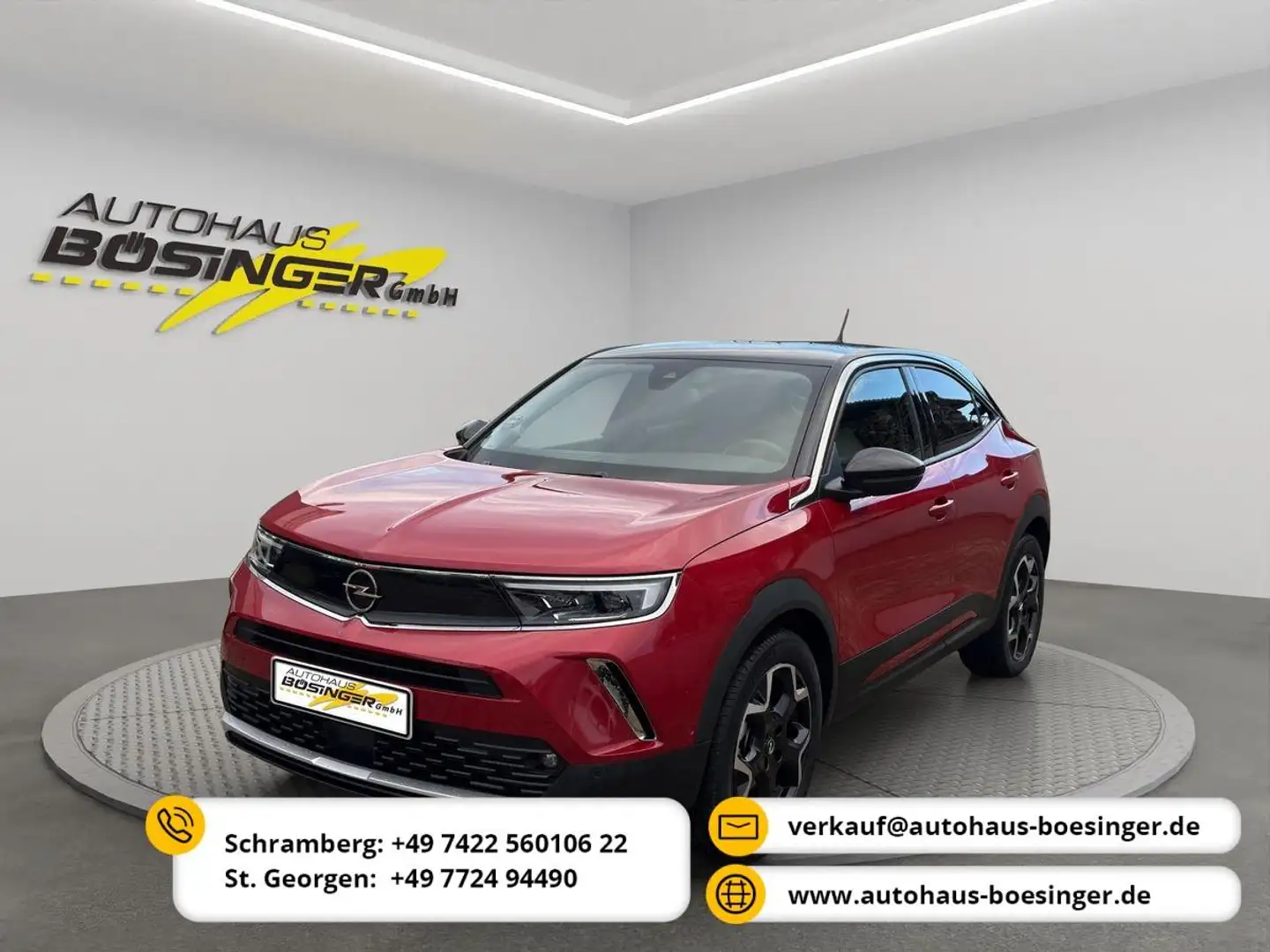 Opel Mokka-E Mokka e Ultimate Matrix / ACC / SHZ /LHZ / NAVI Rot - 1