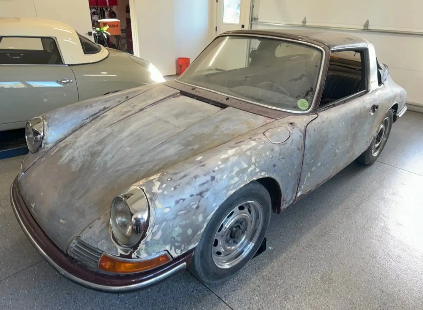 Porsche 911 Targa Softwindow Rood - 1
