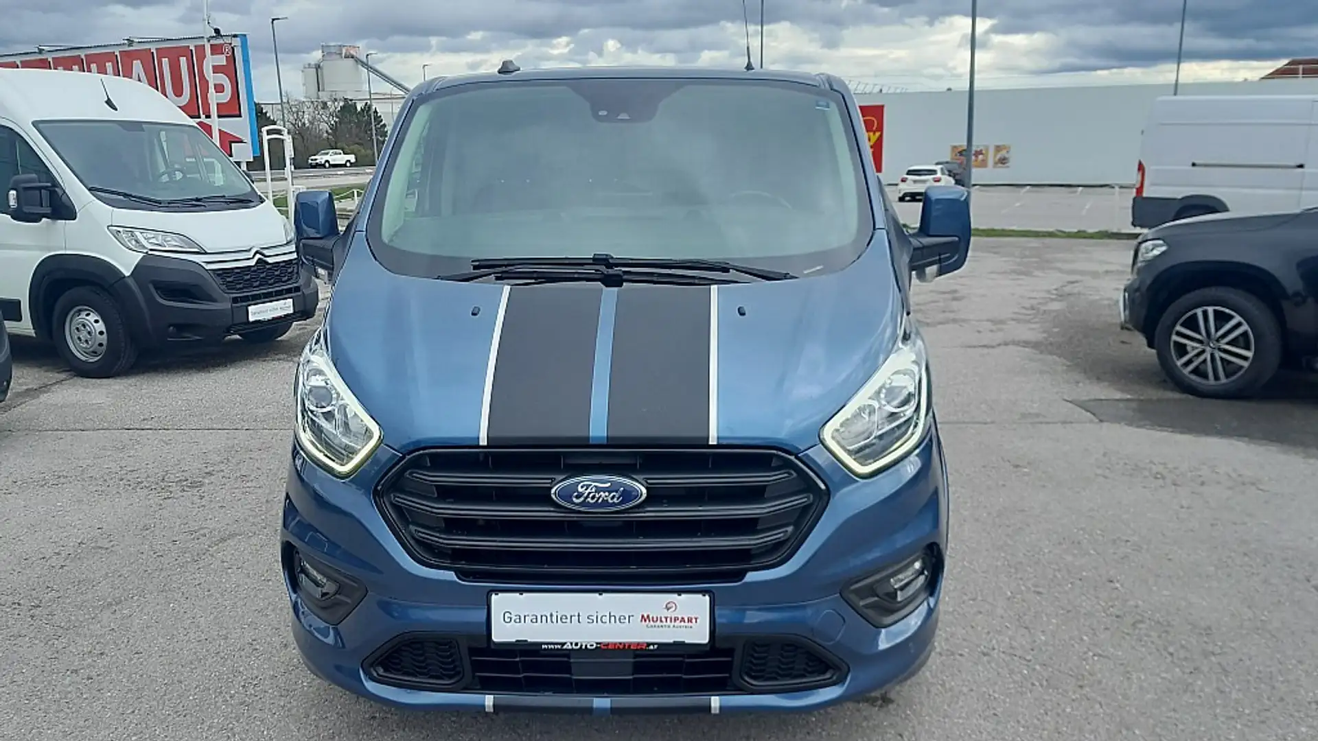Ford Transit Custom Sport L1 2.0 *NETTO €22.490,-* Blau - 2