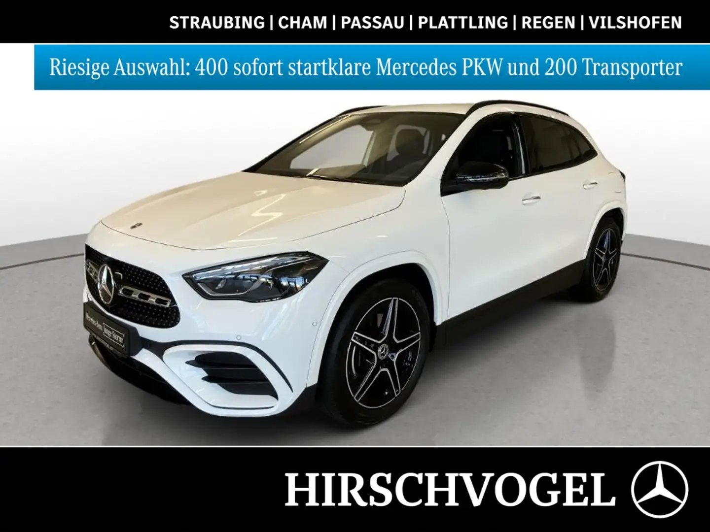 Mercedes-Benz GLA 200 EDITION AMG-Line+Night+AHK+DISTR+KEYLESS Weiß - 1