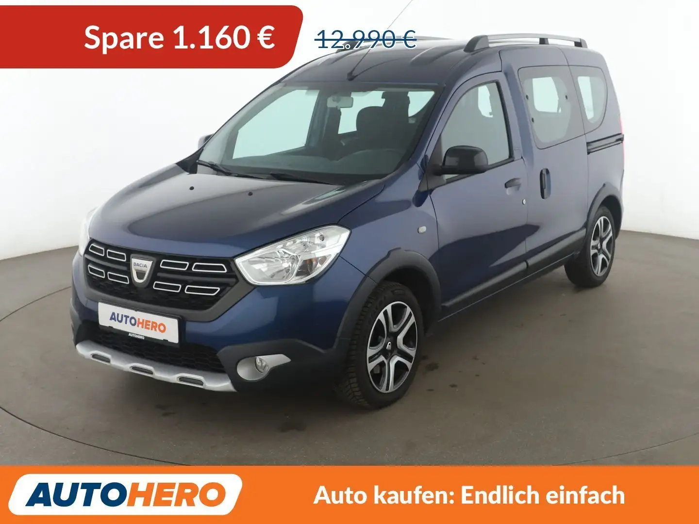 Dacia Dokker 1.2 TCe Stepway Celebration *NAVI*CAM*TEMPO* Blau - 1