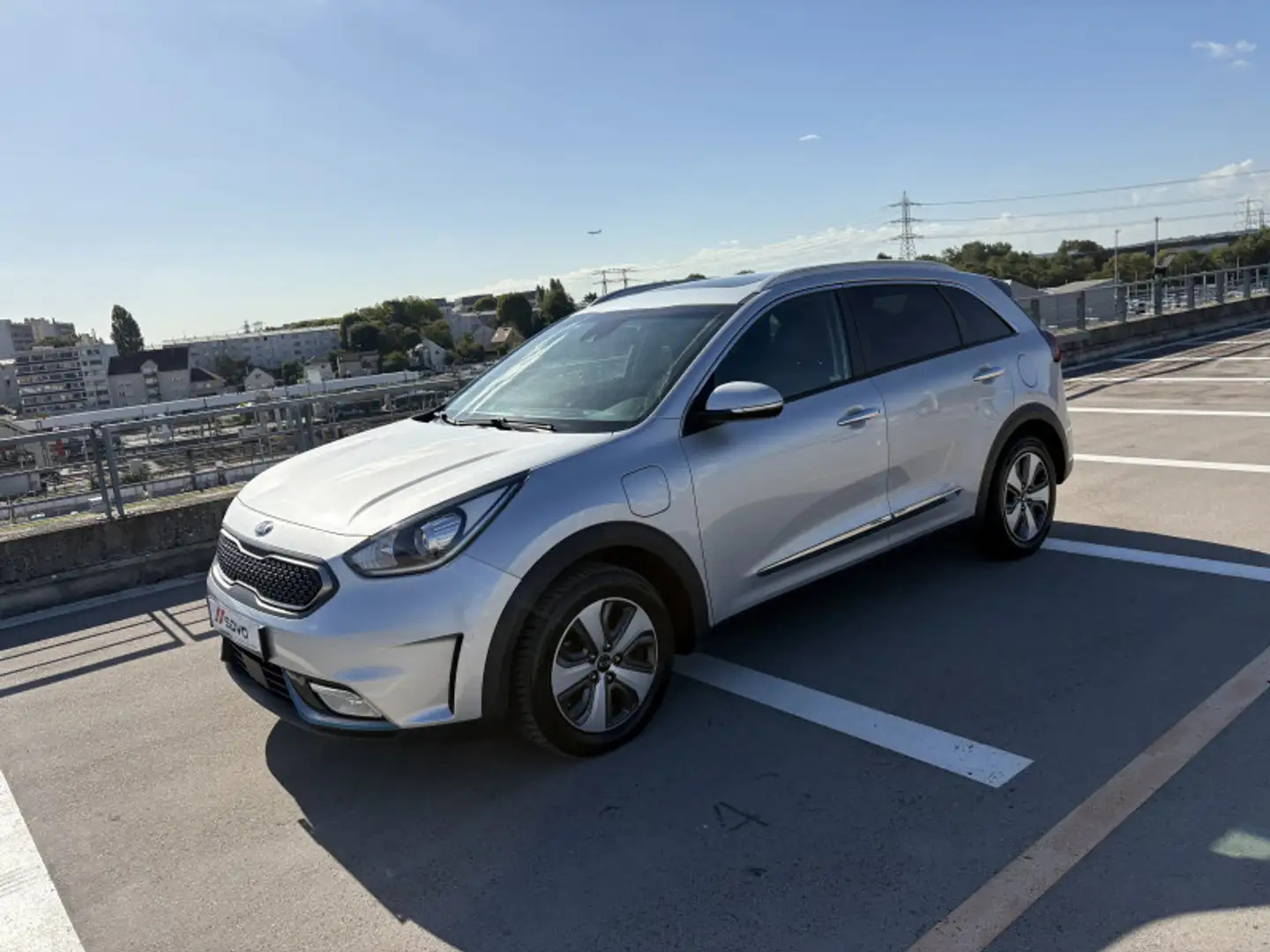 Kia Niro 1.6 GDI 105CH ISG + PLUG-IN 60.5CH ACTIVE DCT6 Gris - 1