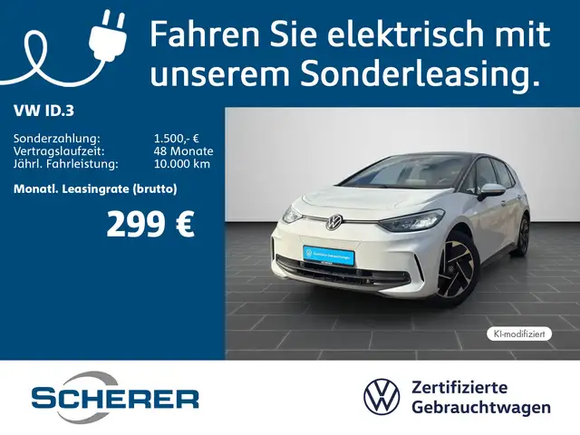 Volkswagen ID.3 PRO PERFORMANCE LIFE LED NAVI PDC SHZ AIR C