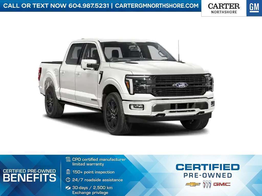 White 2026 Ford F-150 Pickup Truck Four-Wheel Drive Automatic