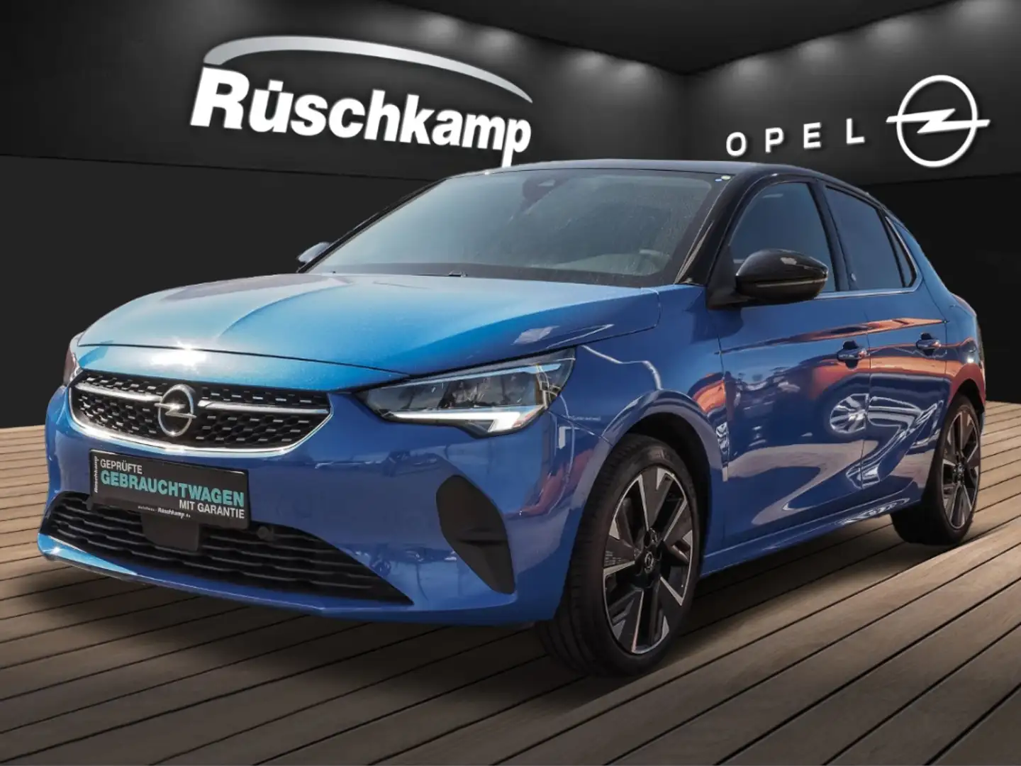 Opel Corsa-e F Elegance Navi RückKam PDCv+h LED Blau - 1