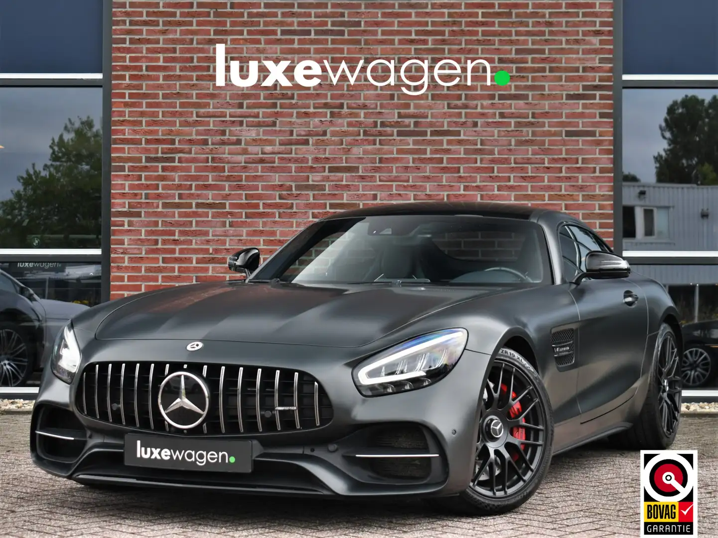 Mercedes-Benz AMG GT 4.0 S Facelift Pano Perf-zetel Carbon Burm-High St Zwart - 1