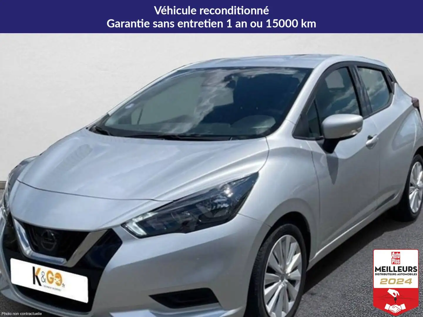 Nissan Micra Ig-t 92 business edition Gris - 1