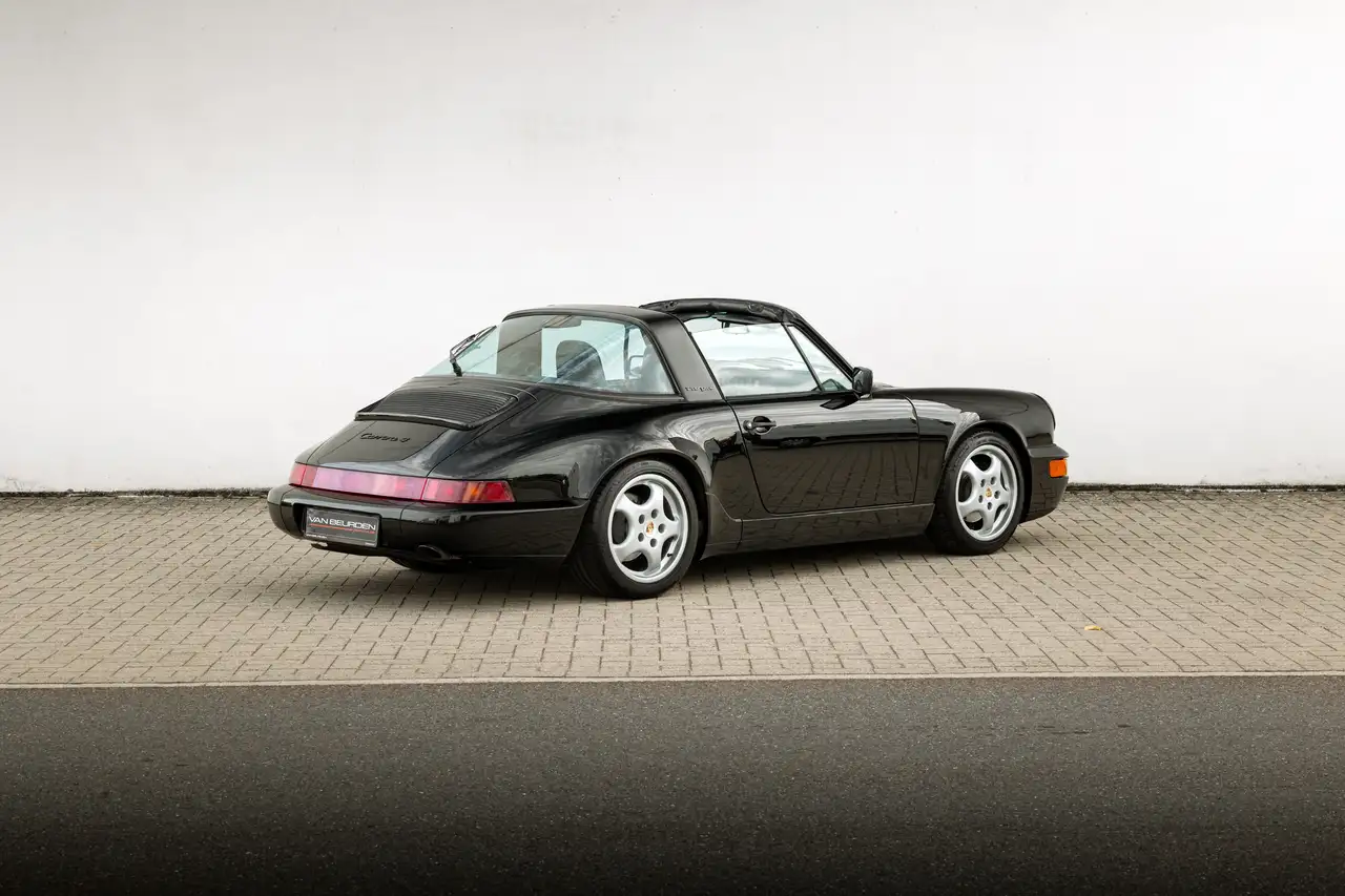 Porsche 964 Carrera 4 Targa / Turbo stoelen - Uitgebreide historiek - Airco, foto 5
