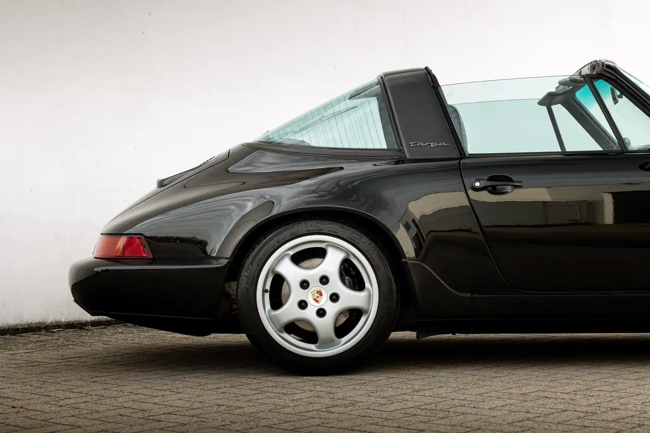 Porsche 964 Carrera 4 Targa / Turbo stoelen - Uitgebreide historiek - Airco, foto 11