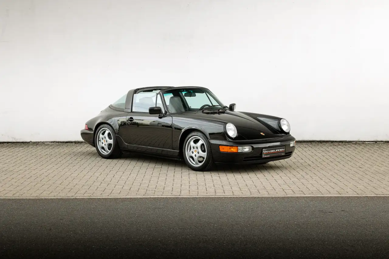 Porsche 964 Carrera 4 Targa / Turbo stoelen - Uitgebreide historiek - Airco, foto 7