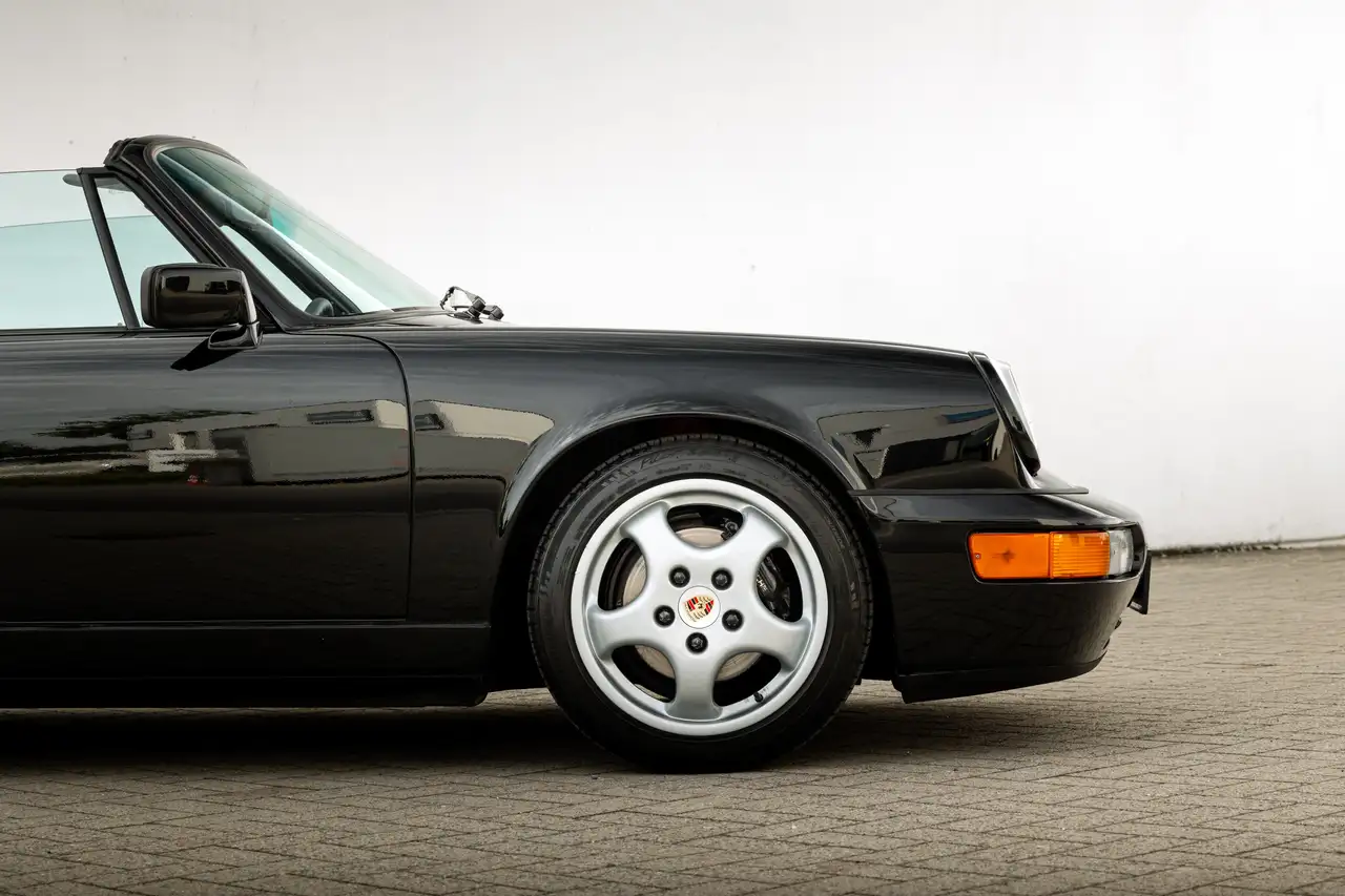 Porsche 964 Carrera 4 Targa / Turbo stoelen - Uitgebreide historiek - Airco, foto 12