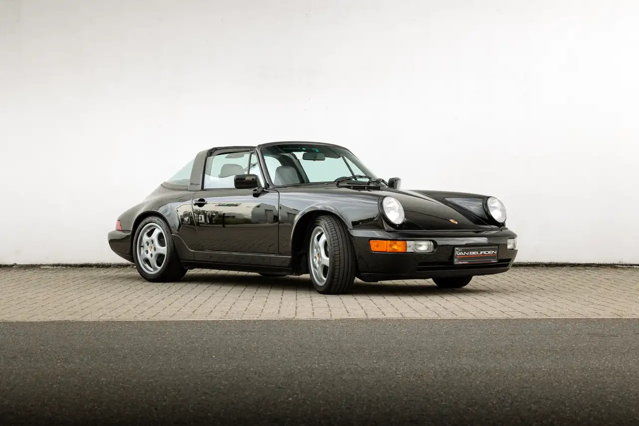 Porsche 964 Carrera 4 Targa / Turbo stoelen - Uitgebreide historiek - Airco, foto 9