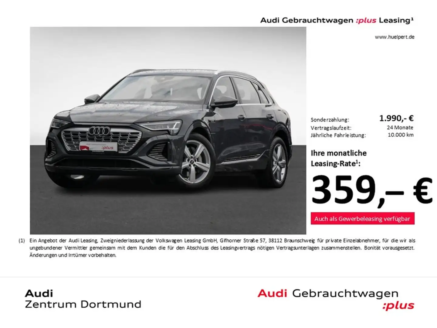 Audi Q8 e-tron 50 quattro S LINE 360°CAM LM20 EKLAPPE Szürke - 1