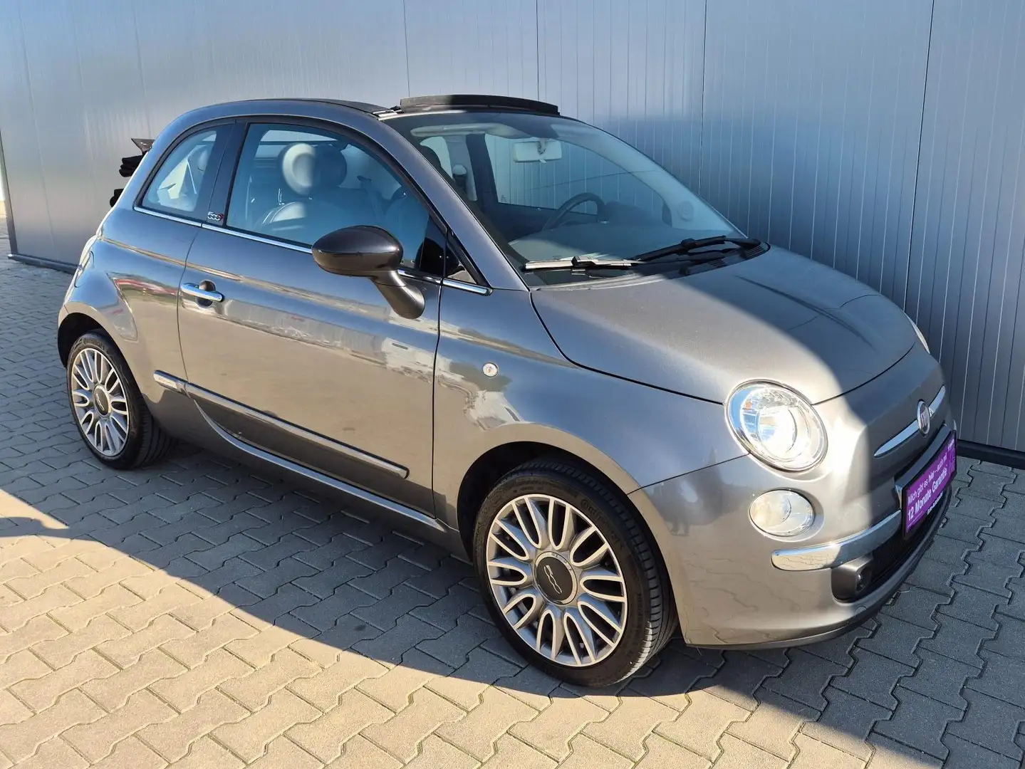 Fiat 500C 1,2 8V Cult Grau - 2