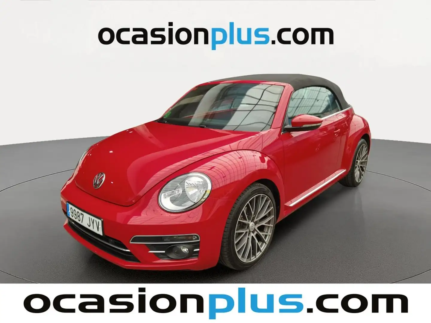 Volkswagen Beetle Cabrio 2.0TDI Design 81kW Rojo - 2