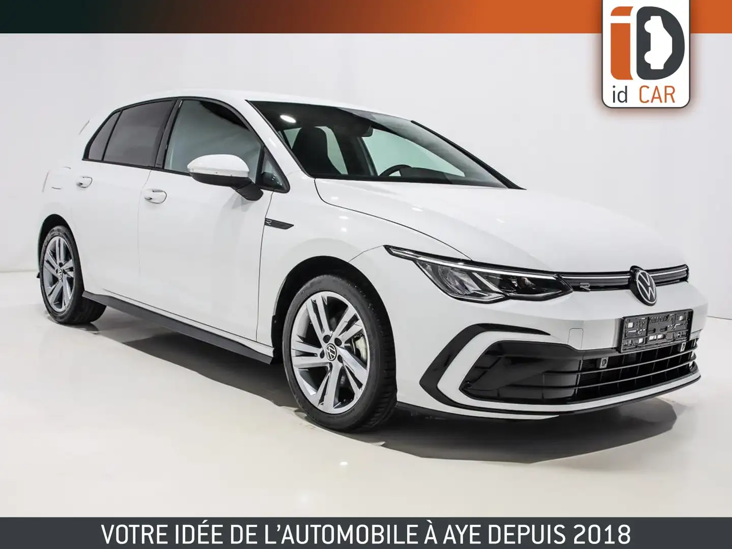 Volkswagen Golf 1.5 eTSI DSG R-LINE LED ACC CARPLAY ALCANTARA JA17 Blanc - 1