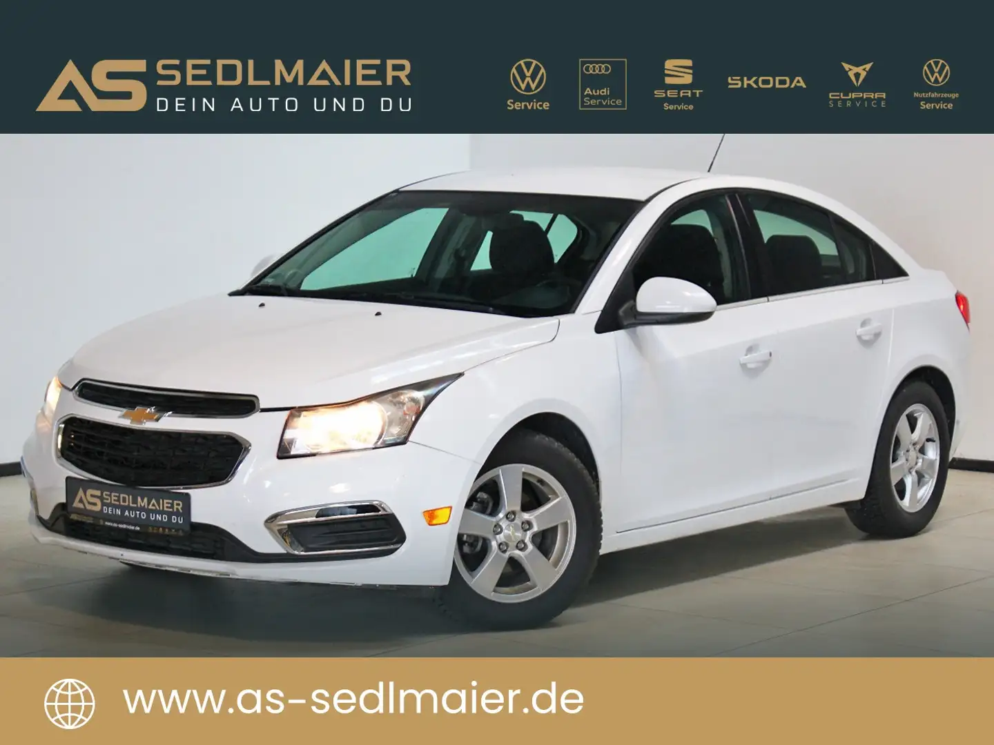 Chevrolet Cruze 1.4 T LT Bluetooth|Radio|AUX|CD|SOS|ISOFIX Blanc - 1
