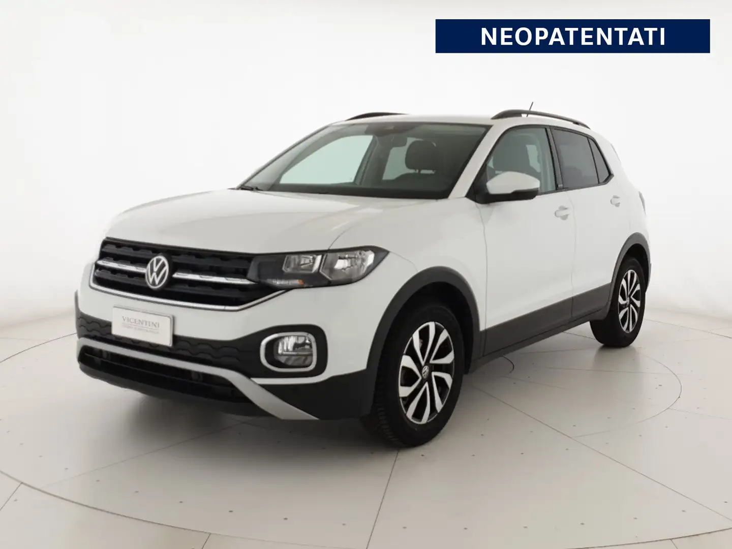 Volkswagen T-Cross 1.0 tsi style 95cv Wit - 1