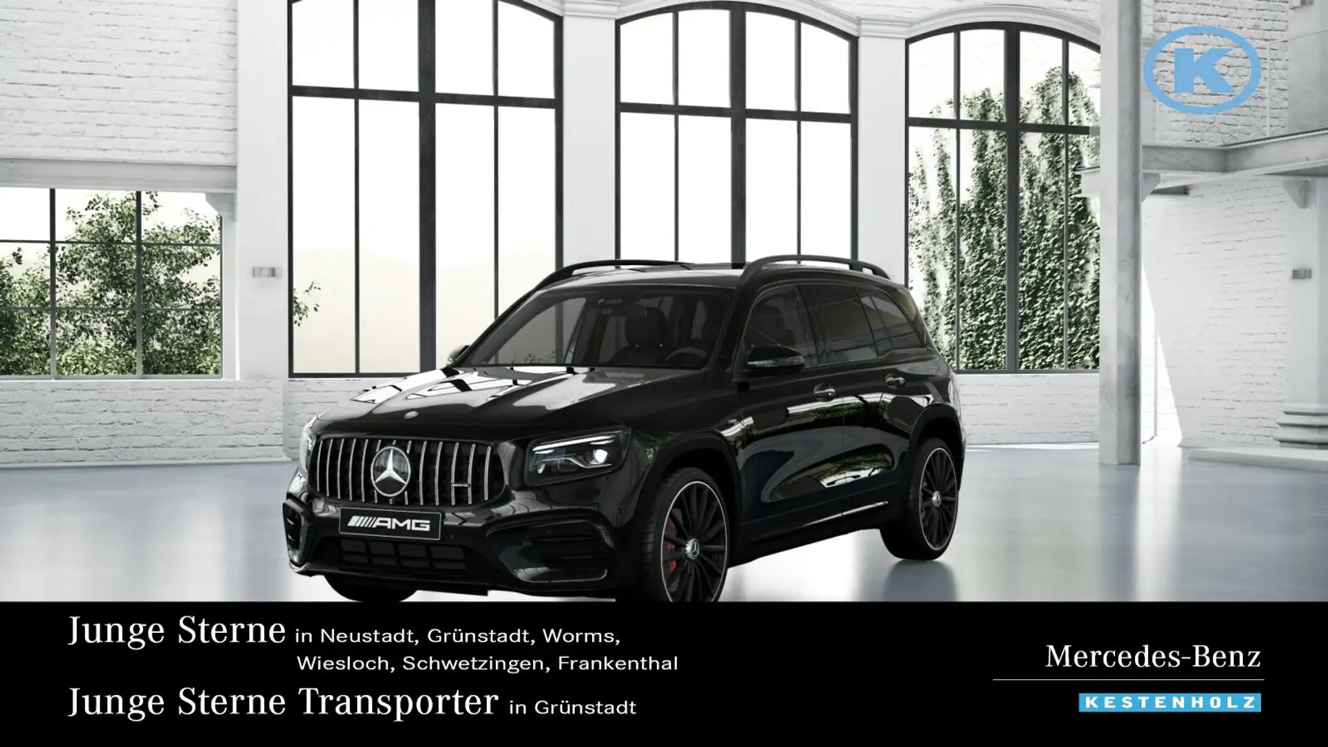 Mercedes-Benz GLB 35 AMG GLB 35 AMG 4M AMG+NIGHT+STHZ+DISTR+PANO+HUD+KEYL Schwarz - 1