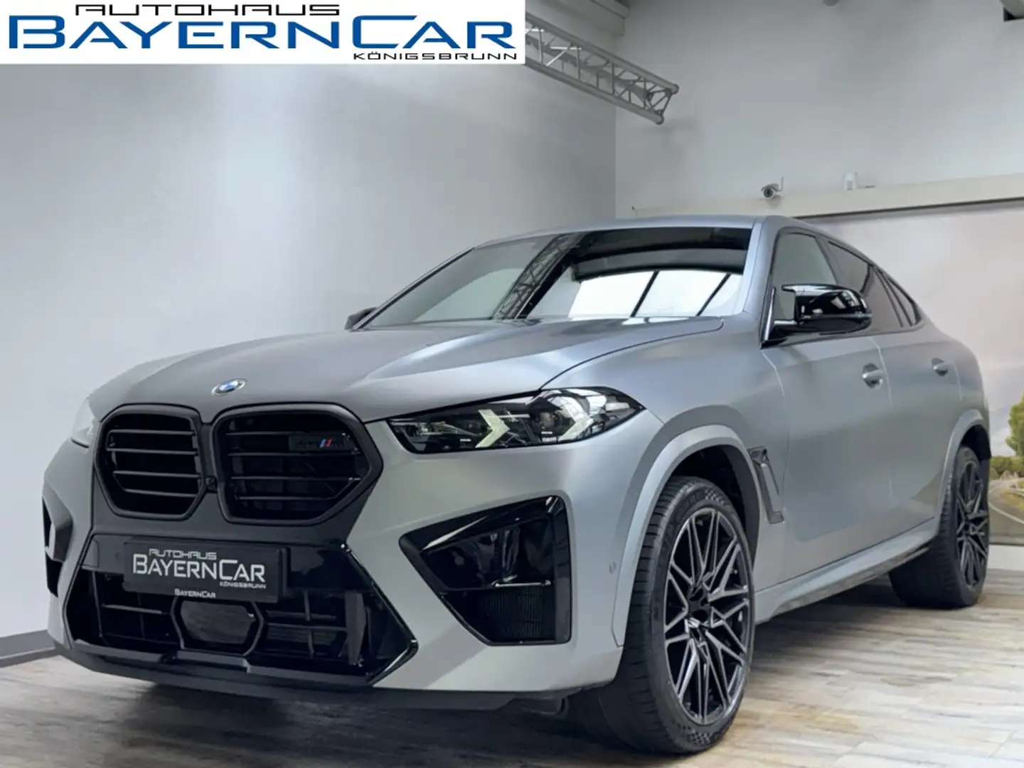 BMW X6 M Competition Sky Sitzlüft. Massage B&W ACC Gris - 1