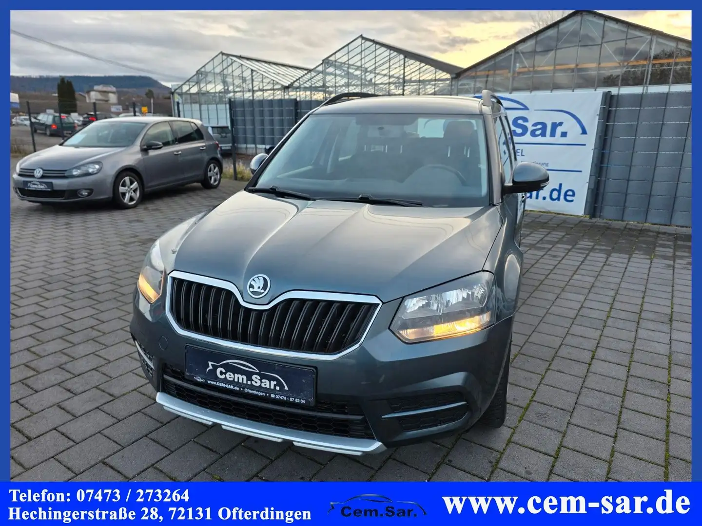 Skoda Yeti Active *Sitzheizung*EL.Fensterheber* Grau - 2