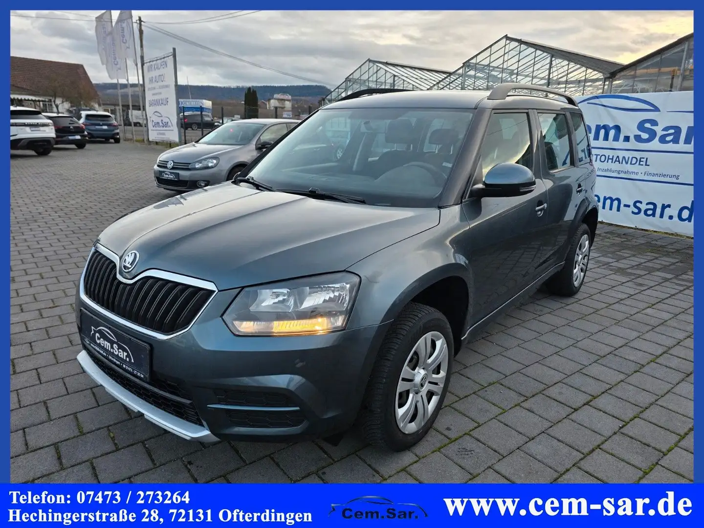 Skoda Yeti Active *Sitzheizung*EL.Fensterheber* Grau - 1