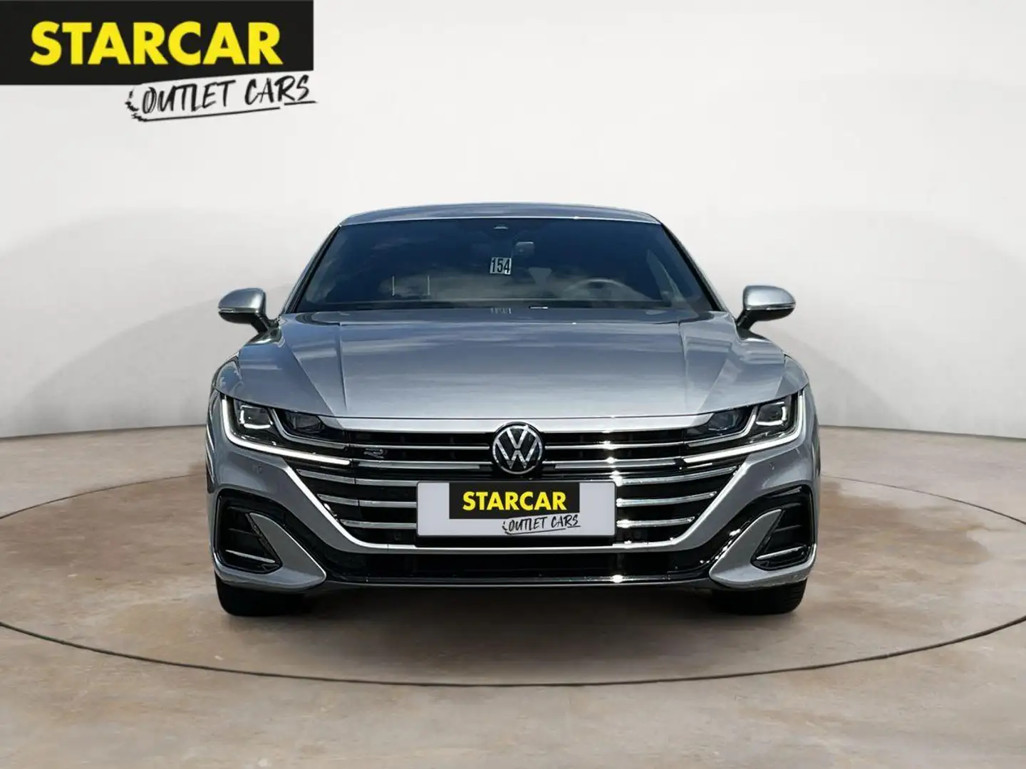 Volkswagen Arteon R-LINE 2.0TSI+IQ.LIGHT+ACC+AHK+eHK+KEYLESS+ Silber - 2