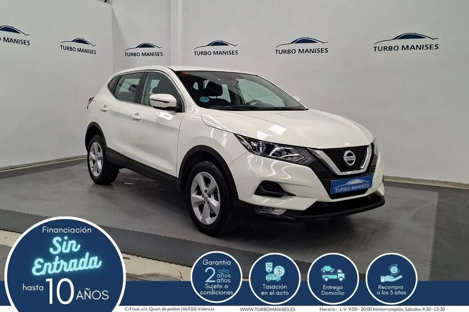 Nissan Qashqai dCi 85 kW (115 CV) E6D ACENTA Bianco - 1