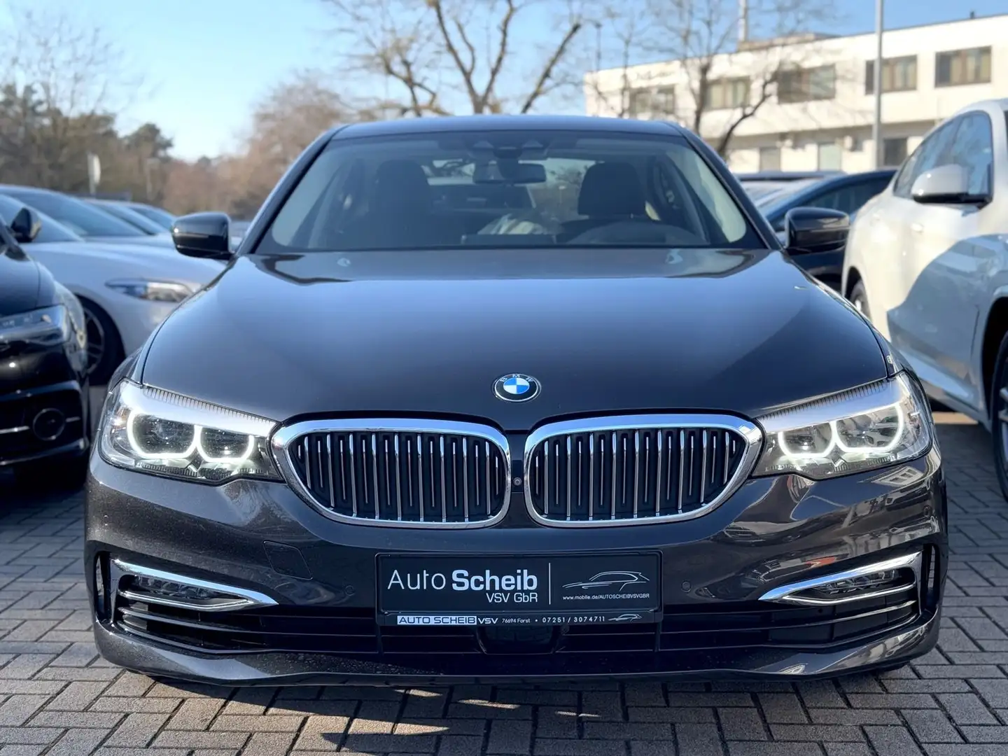 BMW 520 d Luxury*Head-Up*360°Kamera*Nappa*Har/Kardon Grau - 2