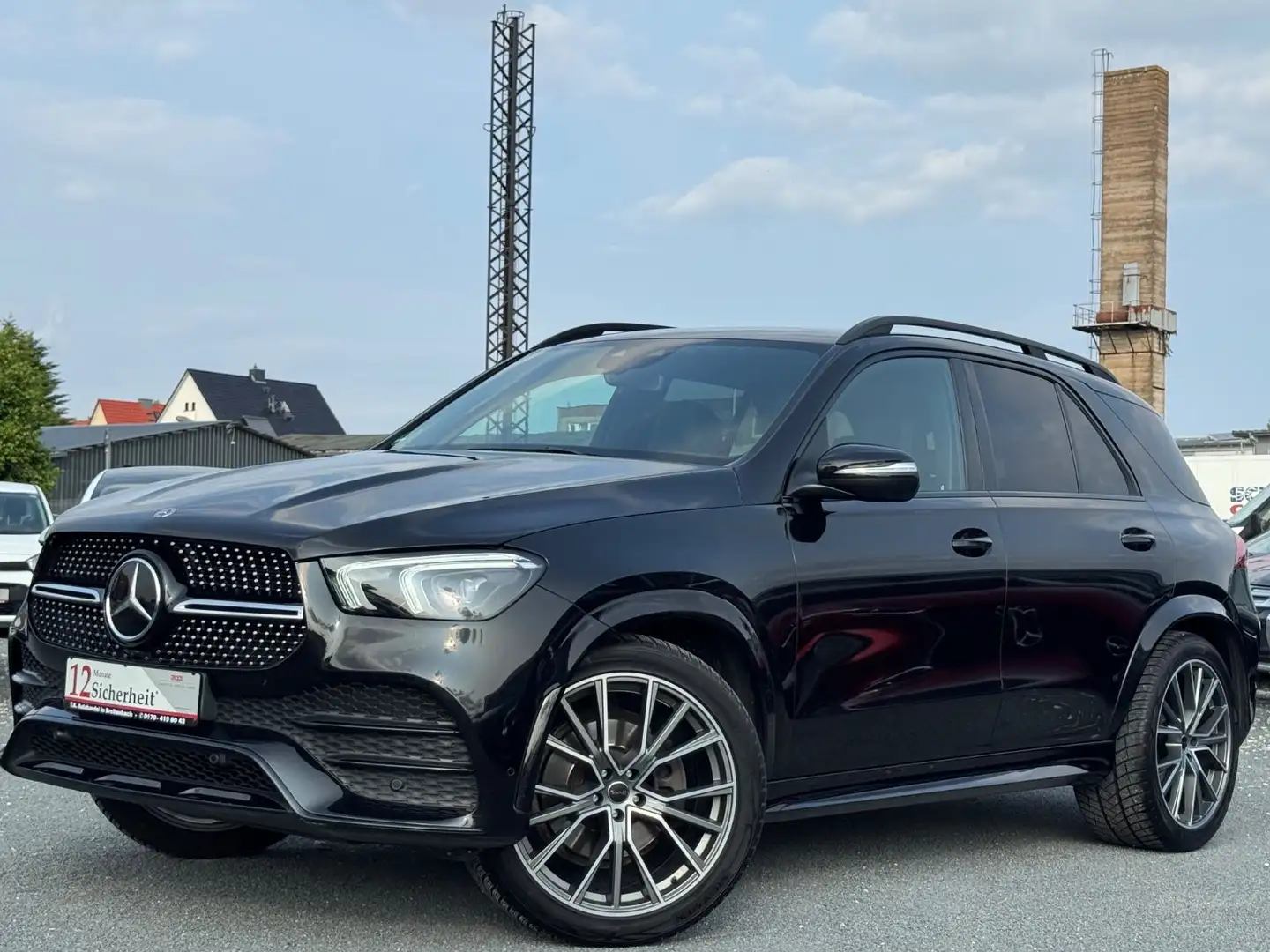 Mercedes-Benz GLE 400 d 4Matic / AMG-Line Schwarz - 1