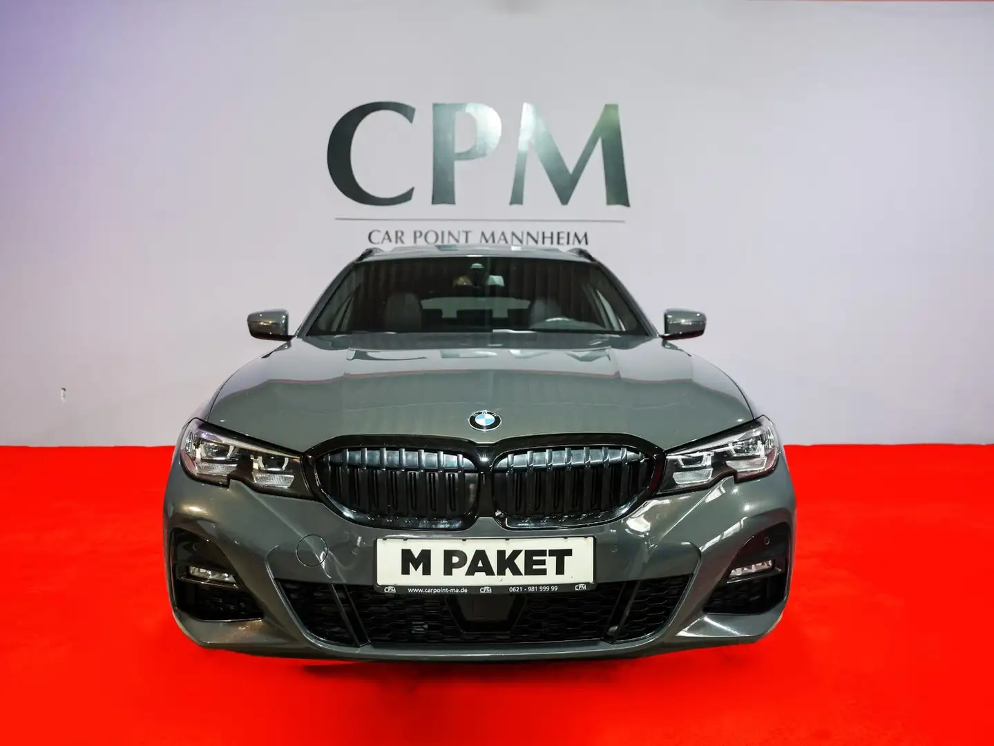 BMW 320 d | M-Sportpaket | Pano | 1-Hand | Dravitgrau Grau - 2