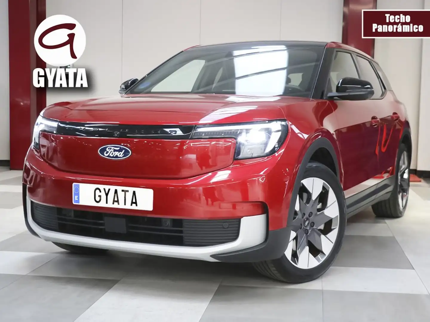 Ford Explorer RWD Rango Extendido Premium 77kWh Rojo - 1