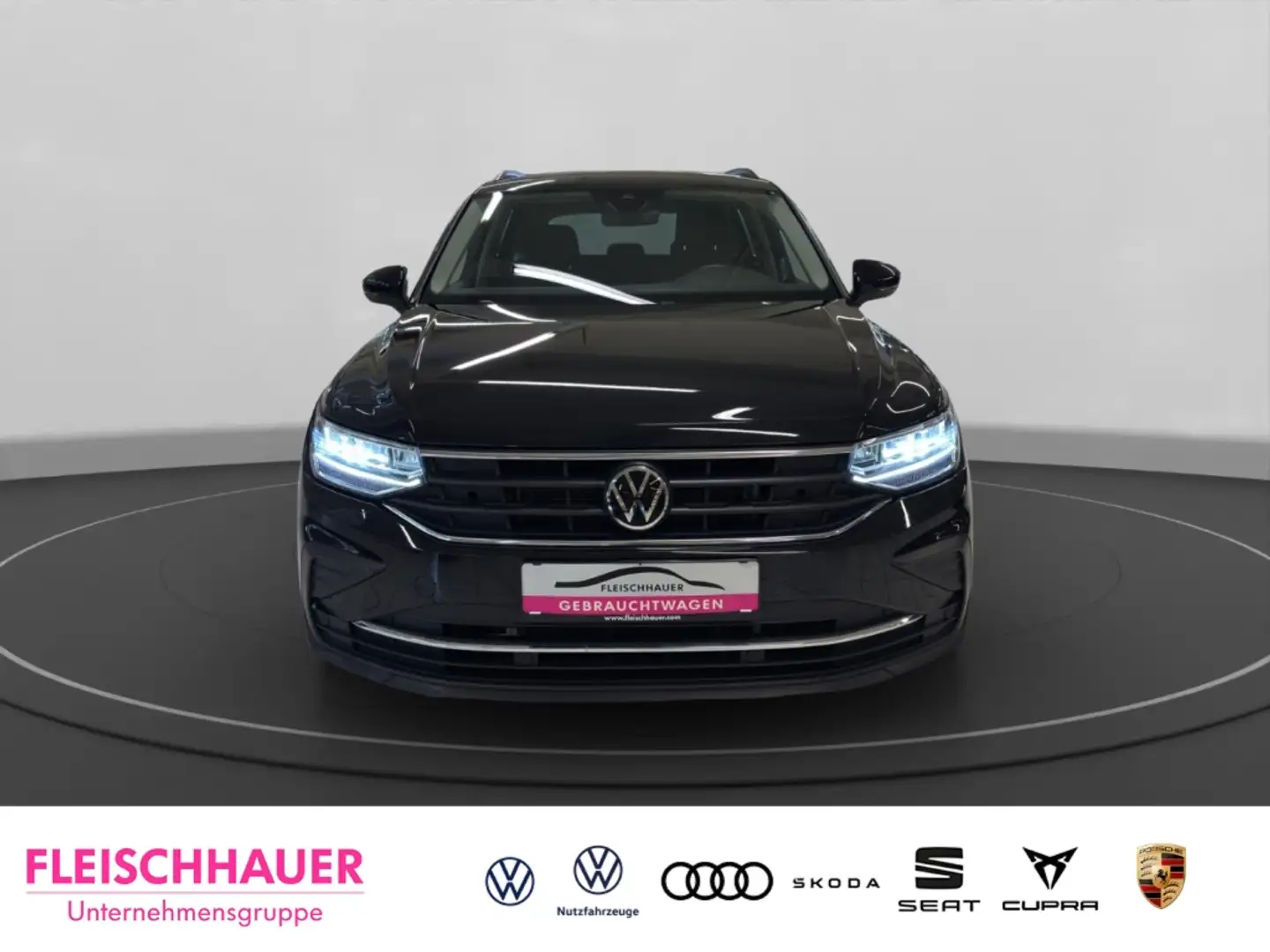 Volkswagen Tiguan Life 2.0 TSI 4M DSG+LED+AHK+ACC+PDC+Telefon Noir - 2