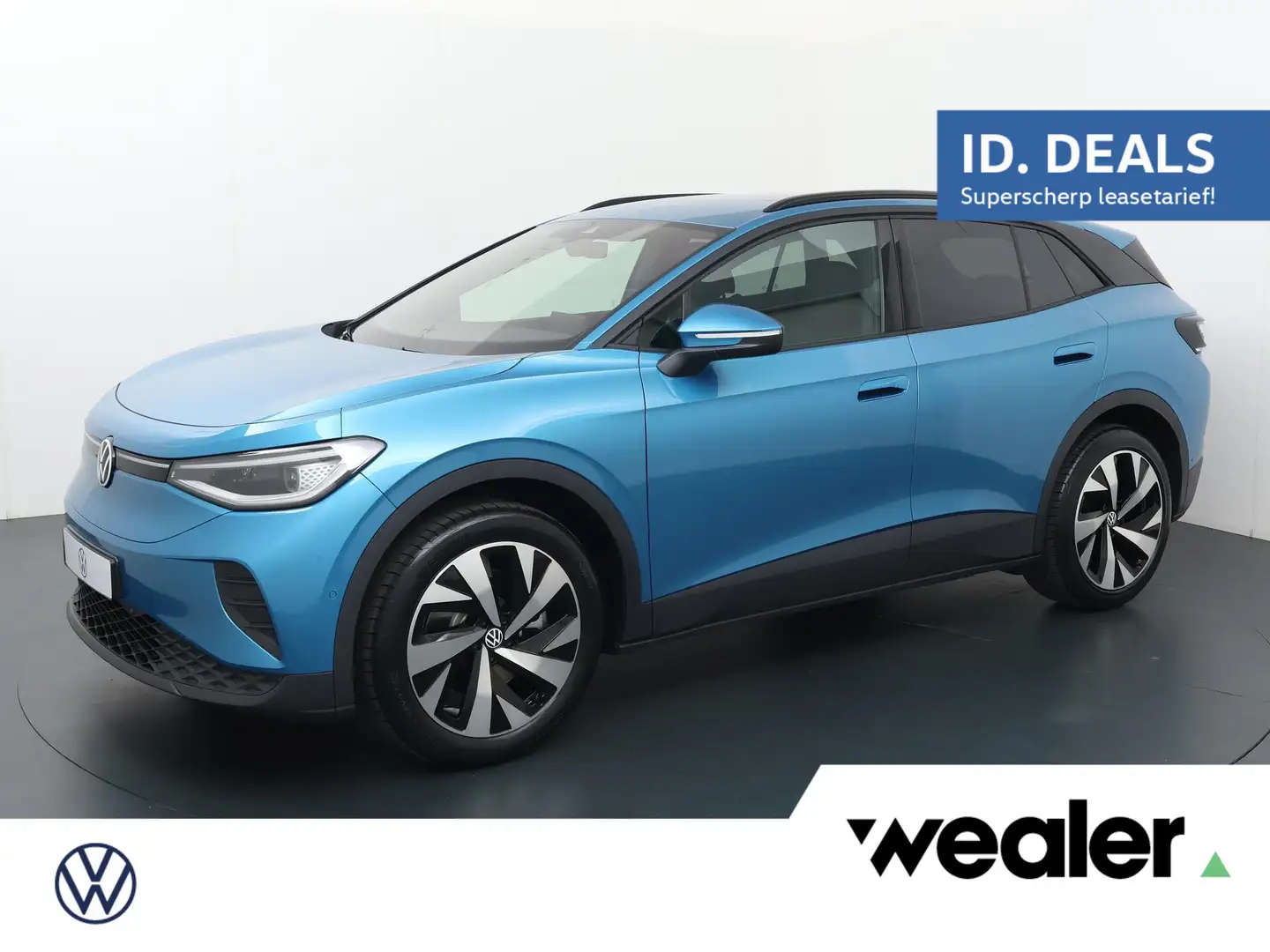 Volkswagen ID.4 Pro Business 77 kWh accu, 210 kW / 286 pk SUV Elek Blauw - 1
